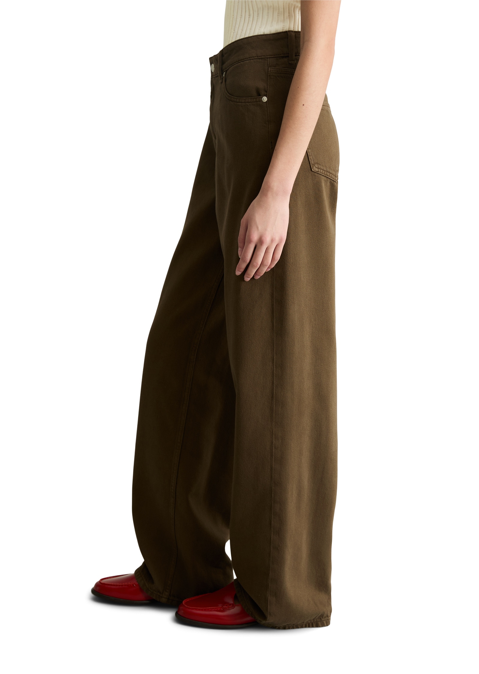 Marc O'Polo DENIM Weite Jeans »aus Organic Cotton-Lyocell-Modal-Mix«