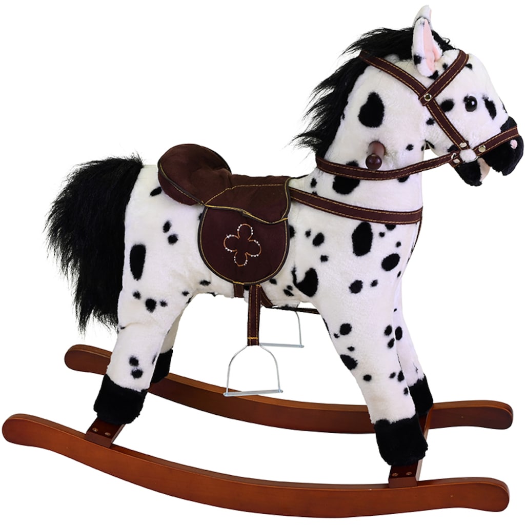 Knorrtoys® Schaukelpferd »Appaloosa«, mit Soundfunktion