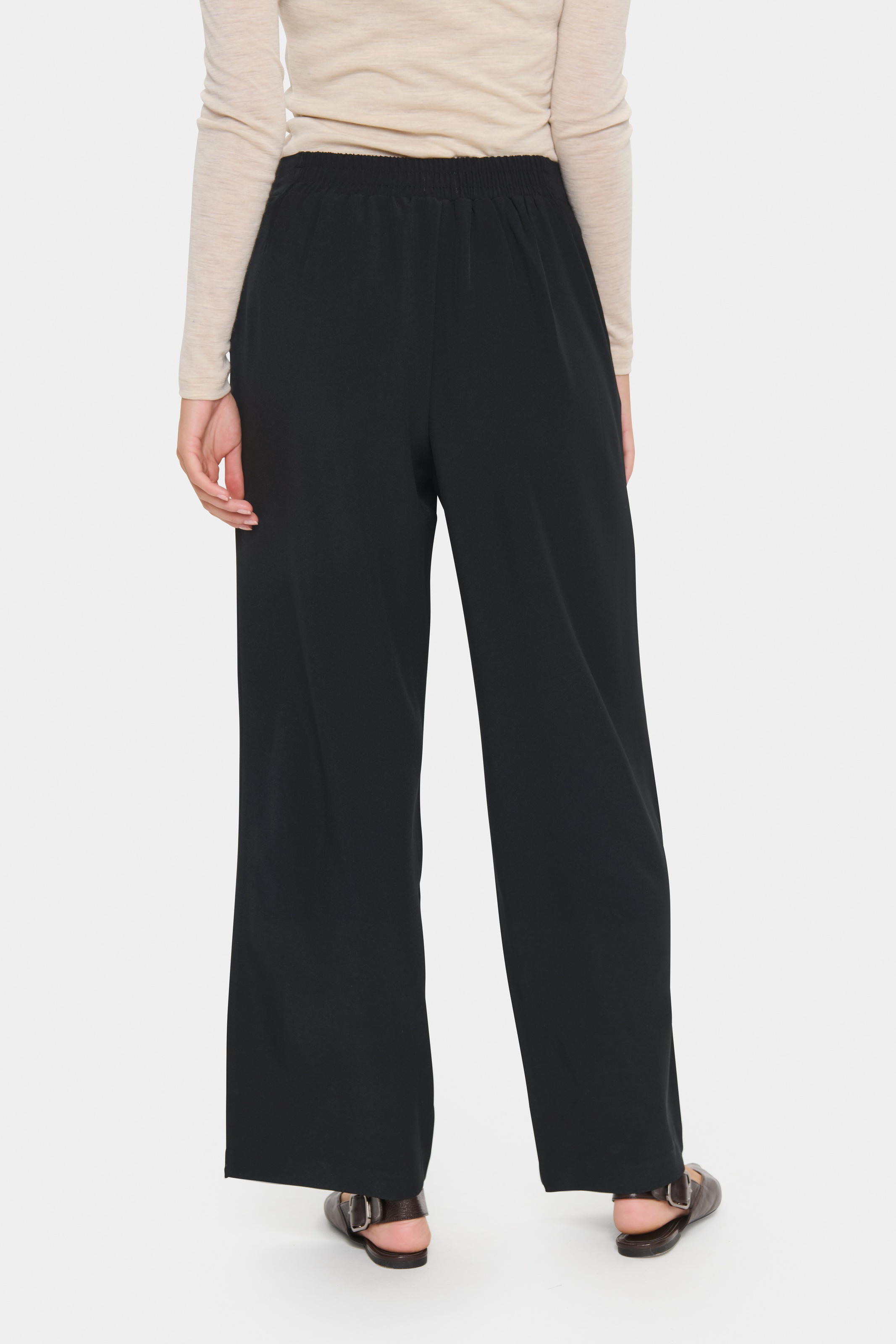 Saint Tropez Anzughose "CelestSZ Wide Leg Pants" Schlupfhose mit Gummizug günstig online kaufen