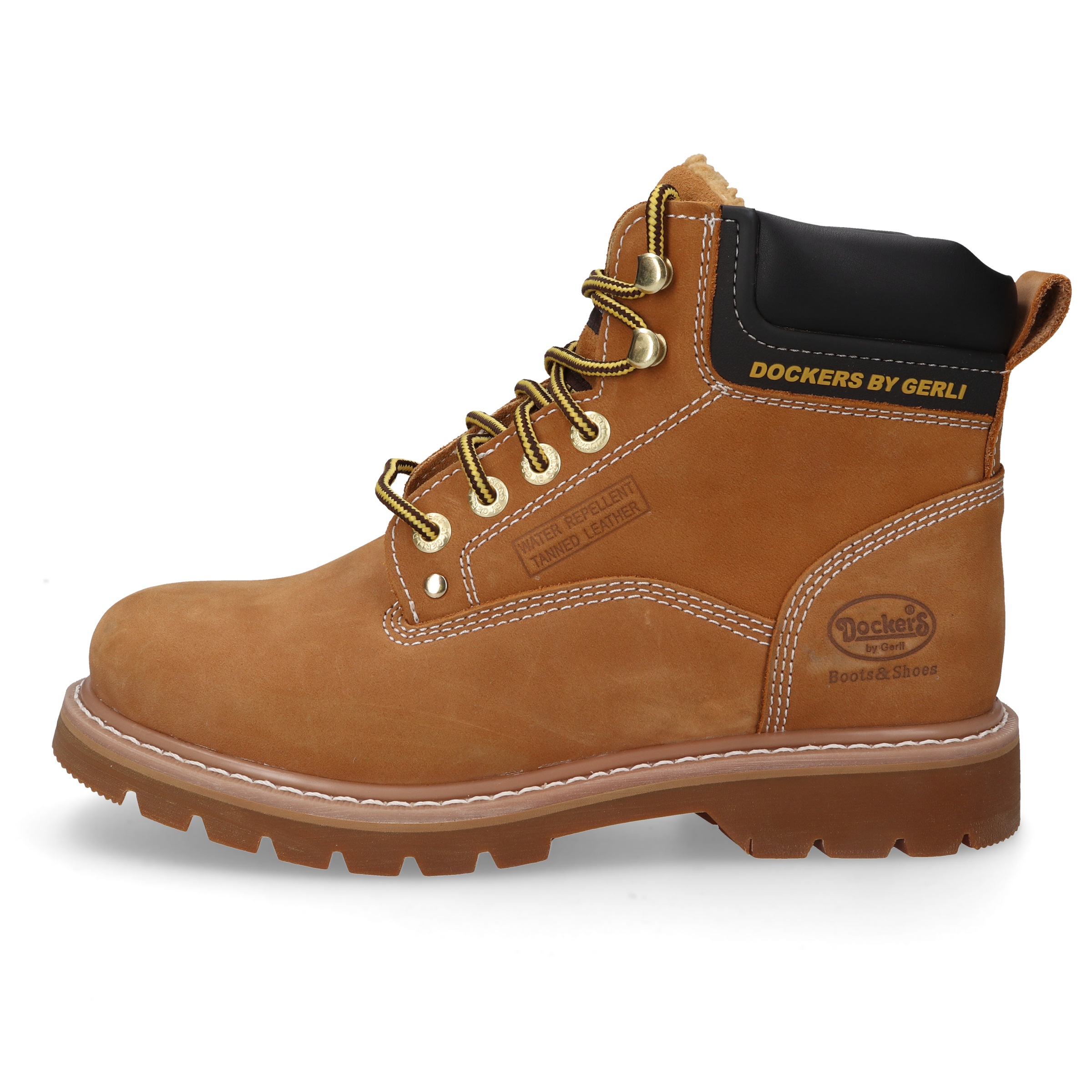Dockers by Gerli Schnürboots, Winterboots, Workerboots mit Profilsohle