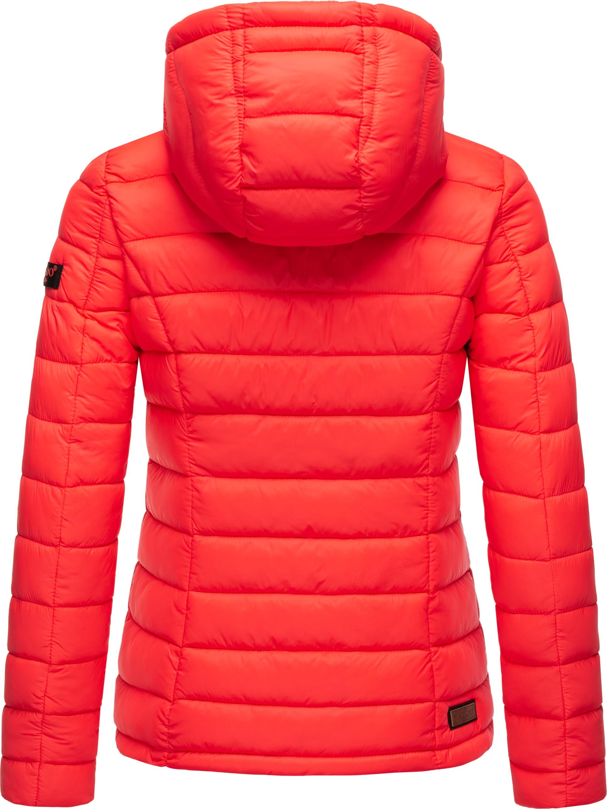 Marikoo Steppjacke »Luci«, mit Kapuze, modische Damen Übergangsjacke mit großer Kapuze