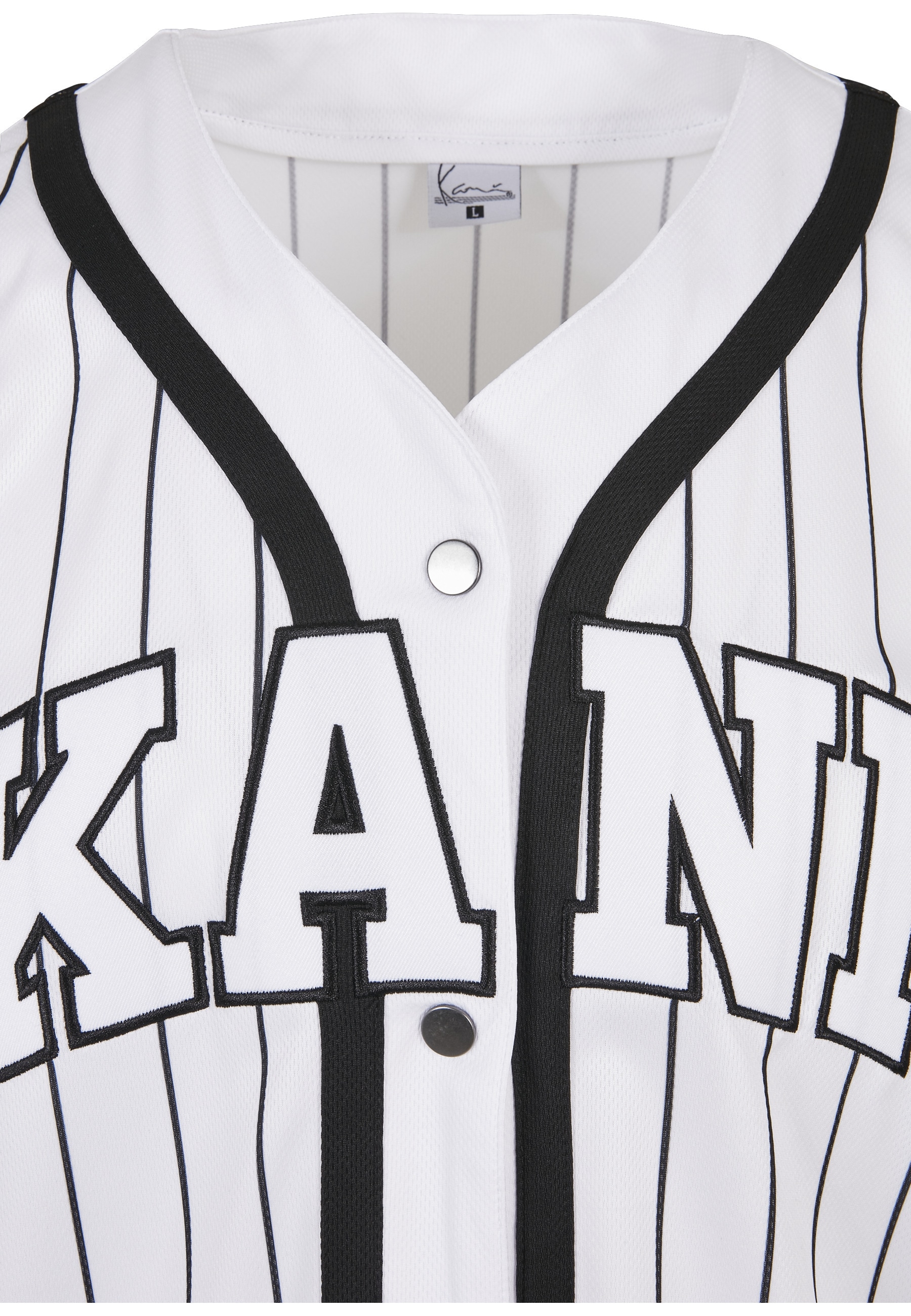 Karl Kani Funktionshemd »Karl Kani Herren KM221-115-2 Serif Pinstripe Baseball Shirt« 1