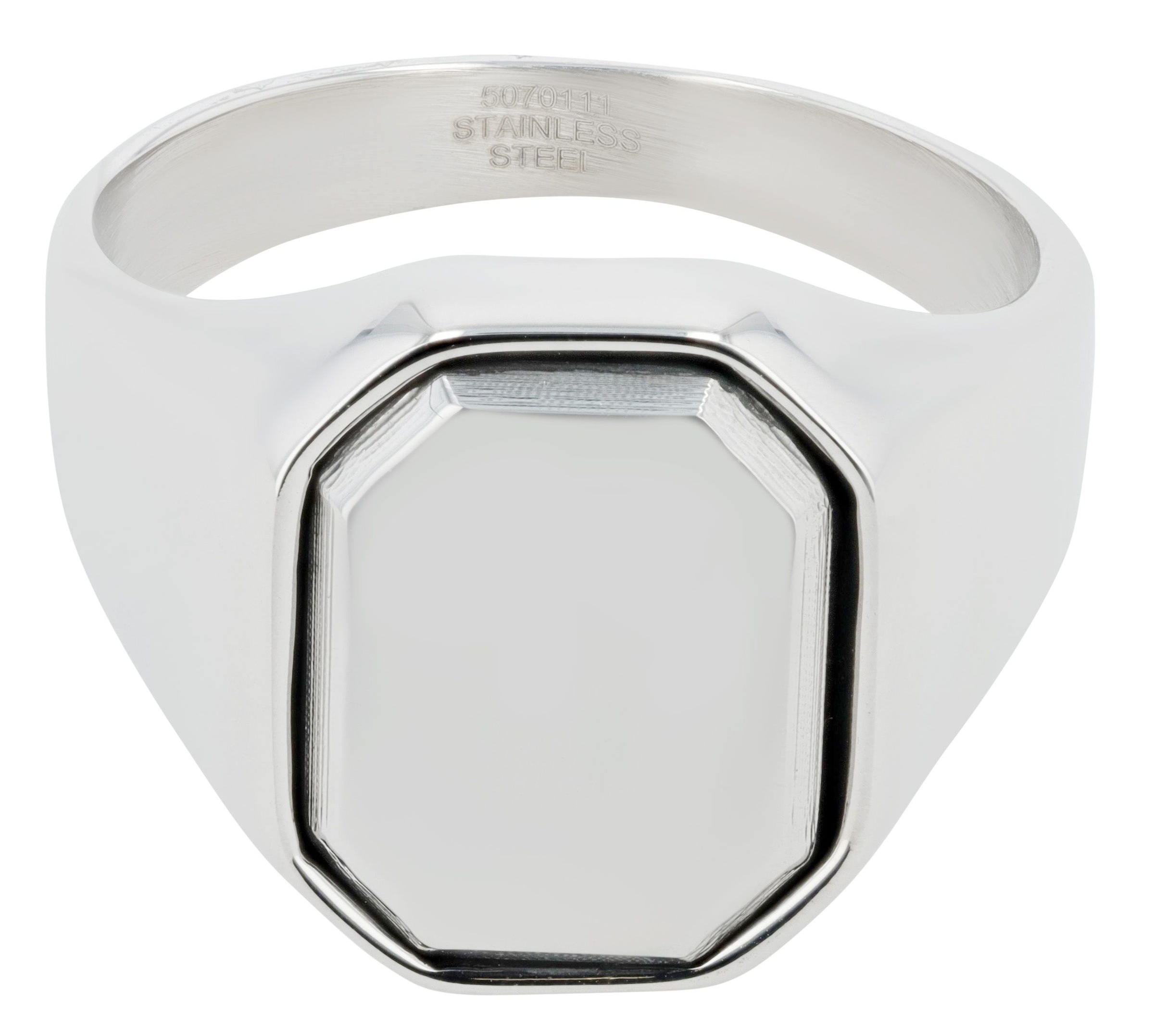 Adelia´s Fingerring »Herren Ring aus Edelstahl«