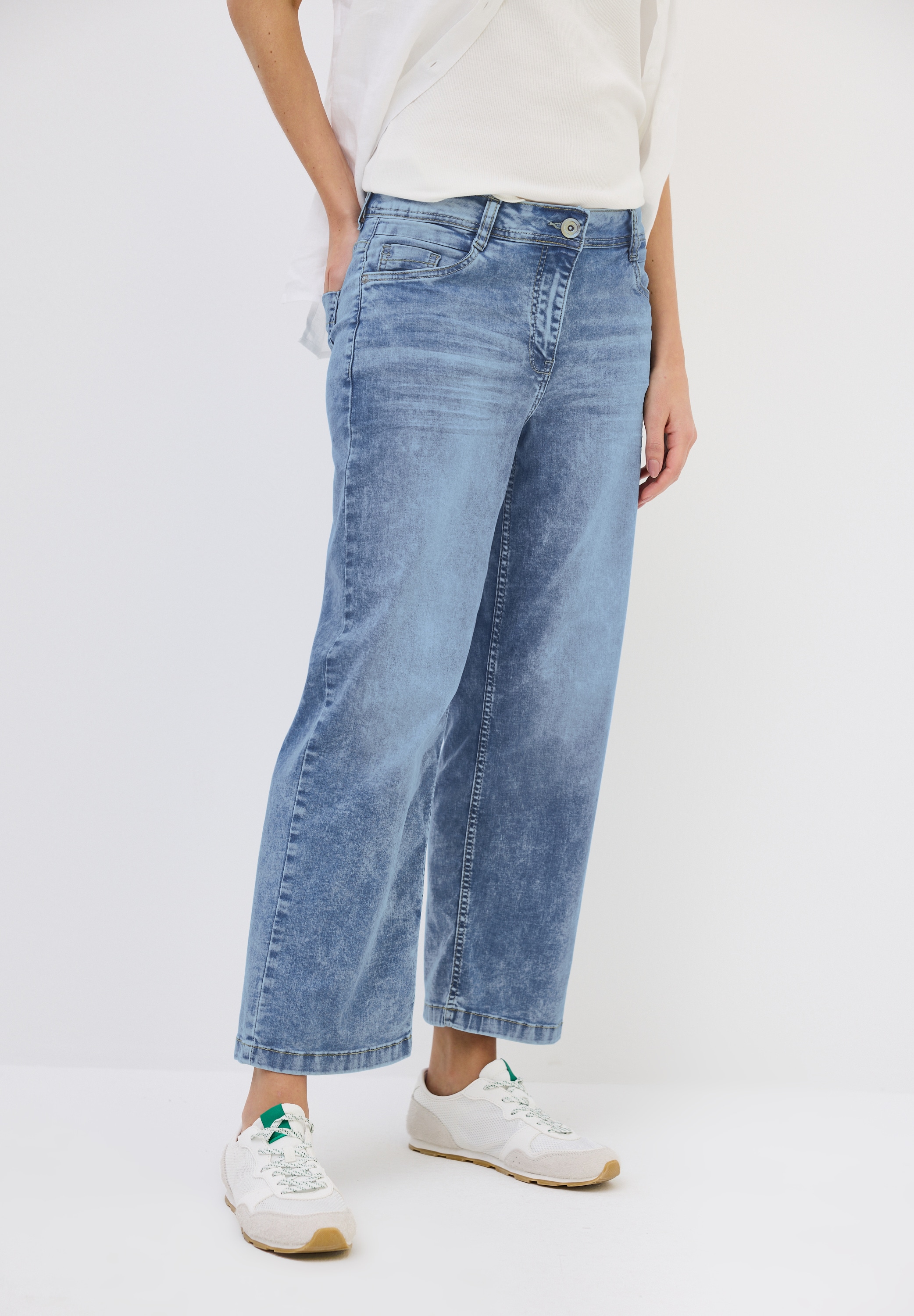 Cecil Loose-fit-Jeans, High Waist