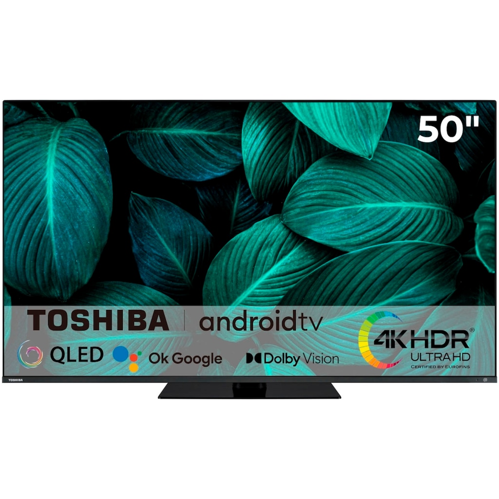 Toshiba LED-Fernseher »50QA7D63DG«, 126 cm/50 Zoll, 4K Ultra HD, Smart-TV-Android TV