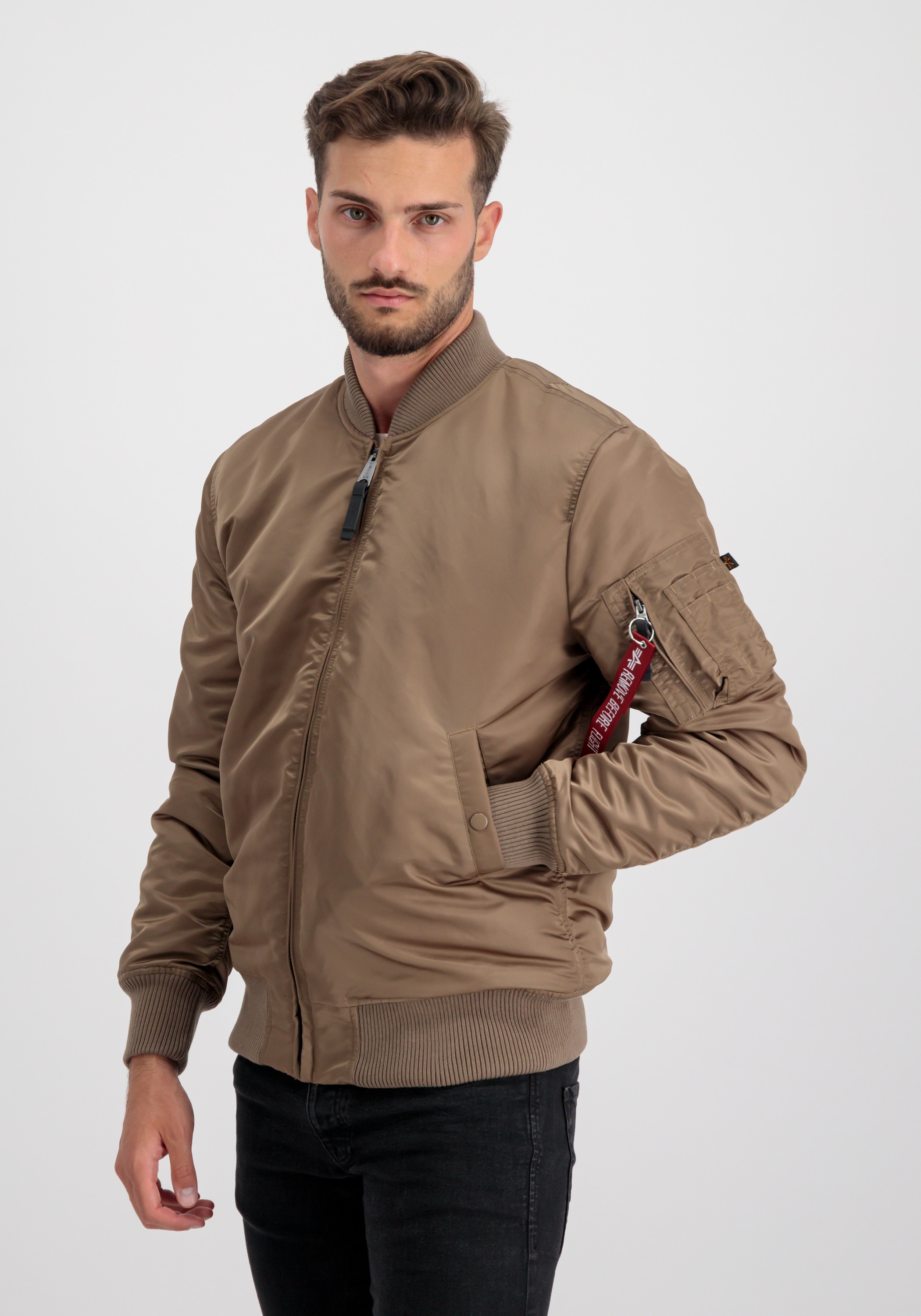 Alpha Industries Bomberjacke »Alpha Industries Men - Bomber Jackets MA-1 VF 59 Long«