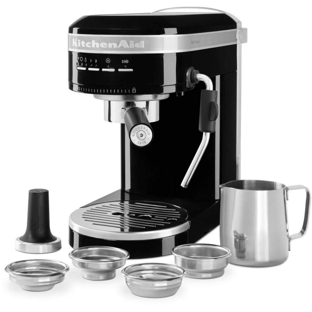 KitchenAid Siebträgermaschine »5KES6503EOB ONYX BLACK«