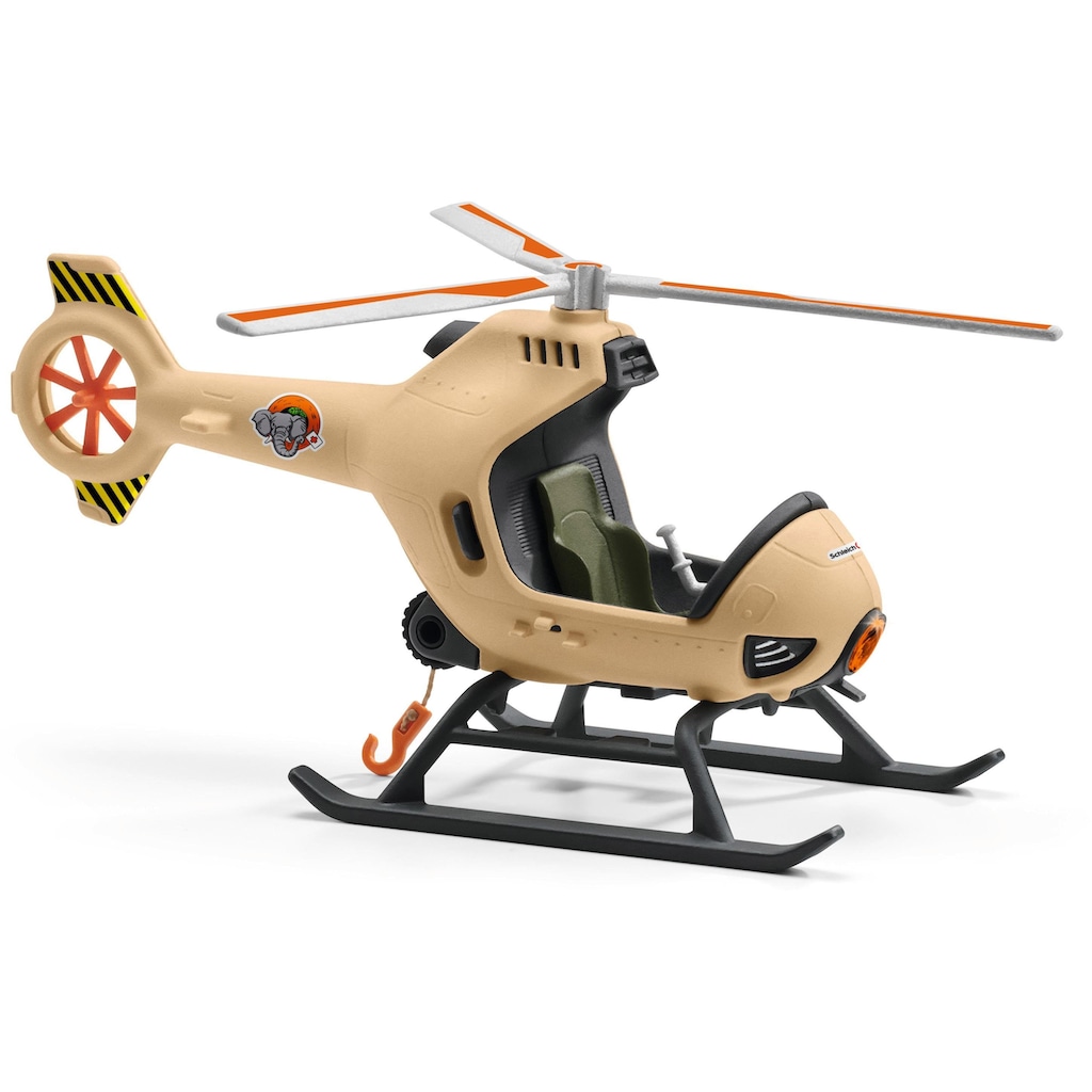 Schleich® Spielwelt »WILD LIFE, Helikopter Tierrettung (42476)«, (Set)