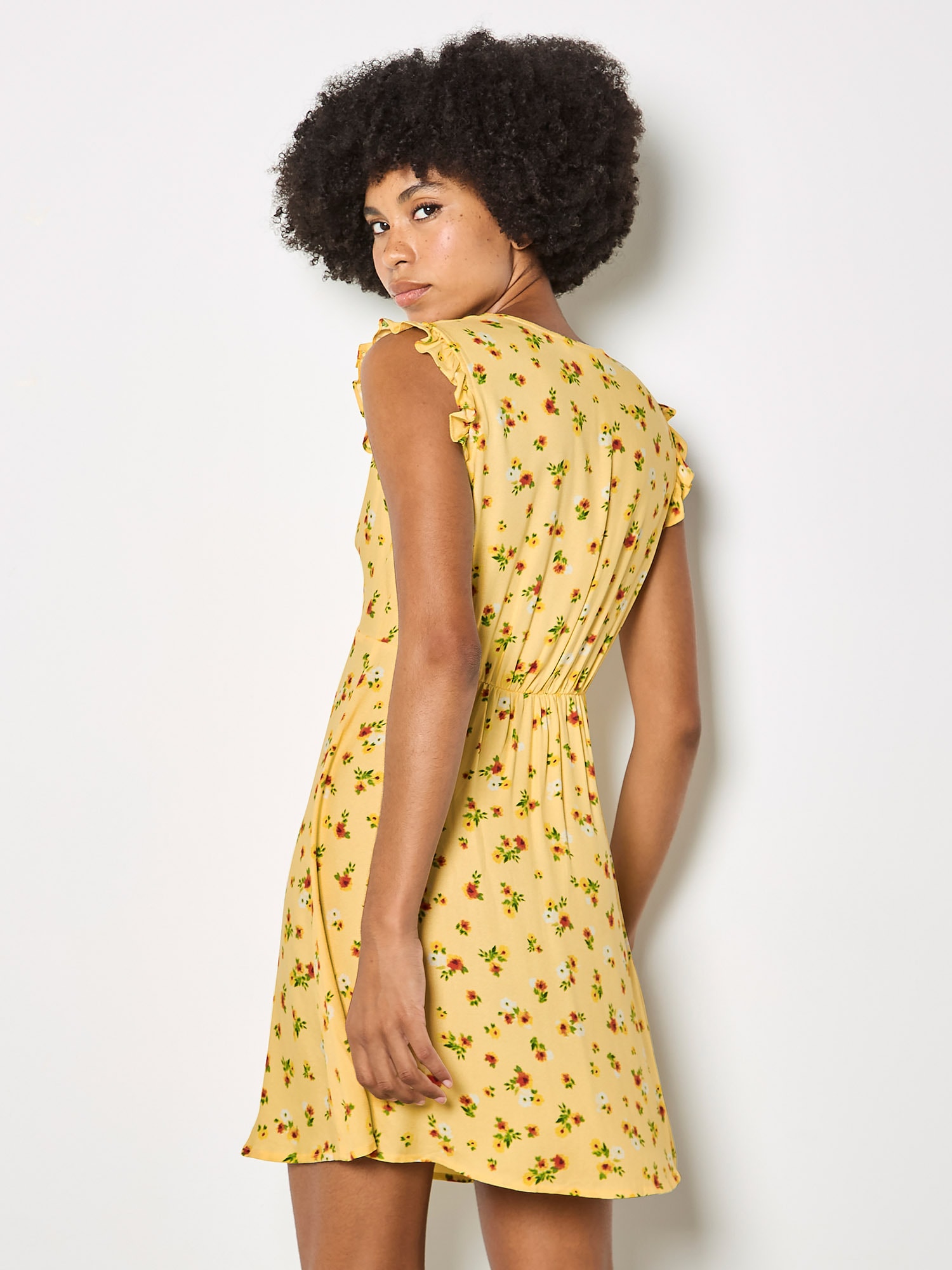 Apricot Minikleid »Vintage Mini-Kleid« Druck