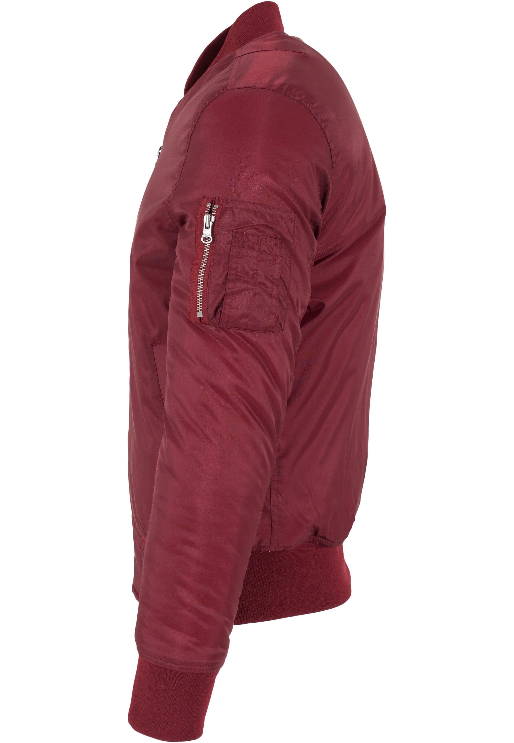 URBAN CLASSICS Anorak »Urban Classics Herren Basic Bomber Jacket«, (1 St.), ohne Kapuze