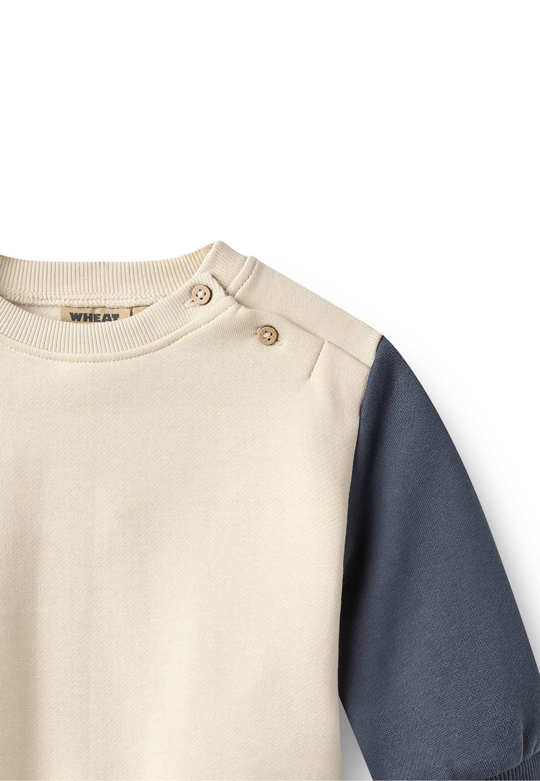 WHEAT Langarmshirt »WHEAT Sweatshirt Elliot Embroidery« 1