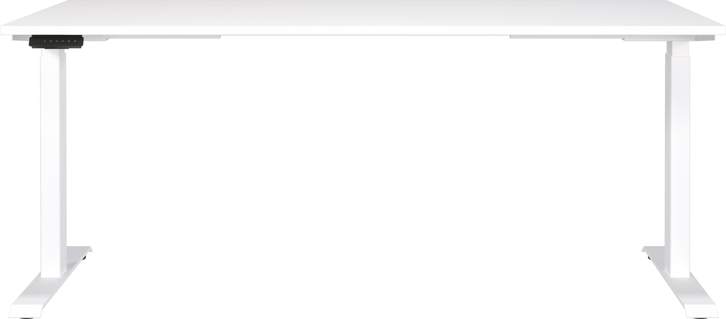 Thumbnail - GERMANIA Büromöbel-Set "Mailand, inkl. Schreibtisch (elektr. höhenverstellbar) & Rollcontainer" 2 Stk. tlg. Breitenvaria...