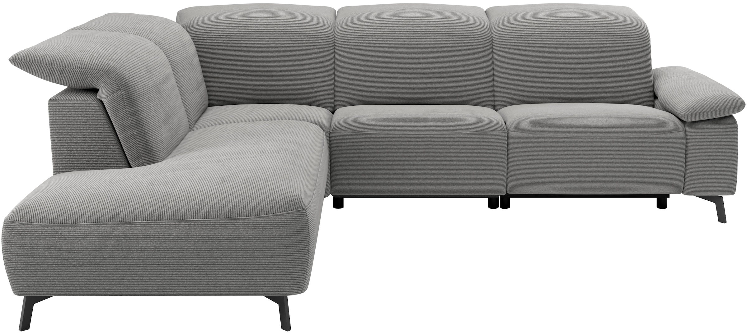 Musterring Ecksofa "MR 370, intelligenter Komfort im modernen Design" Optionale Relaxfunktion, flexible Kopfteile & klappbare Armlehnen