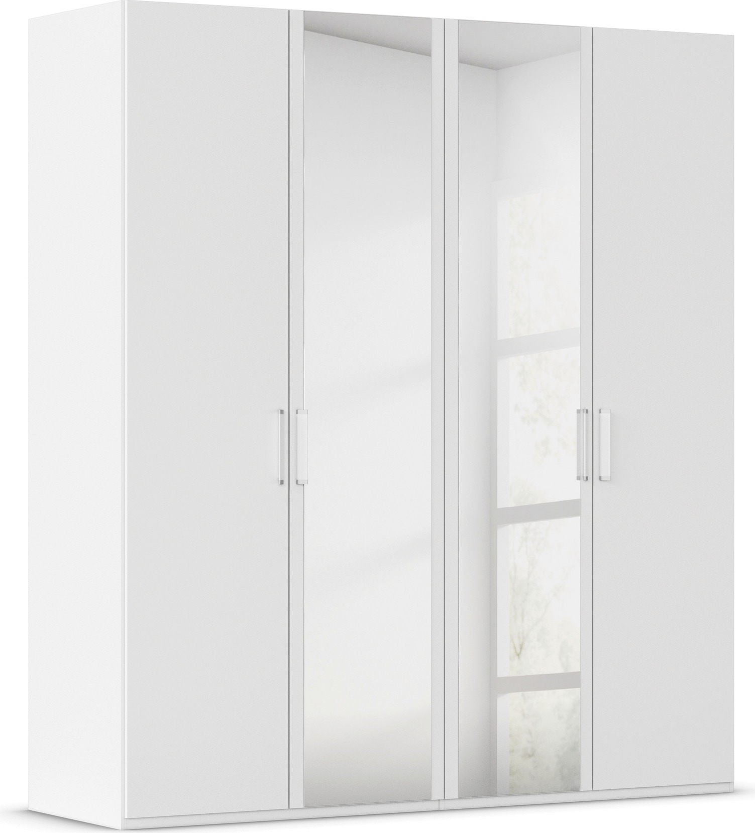 rauch Drehtürenschrank "Kleiderschrank Schrank Garderobe Schlafzimmerschrank EVELYN" in 2 Höhen 197 oder 210 cm erhältlich, inkl. SOFT-CLOSE-FUNKTION, in elegantem Stil, viel Stauraum 3 Breiten und 2 Höhen MADE IN GERMANY