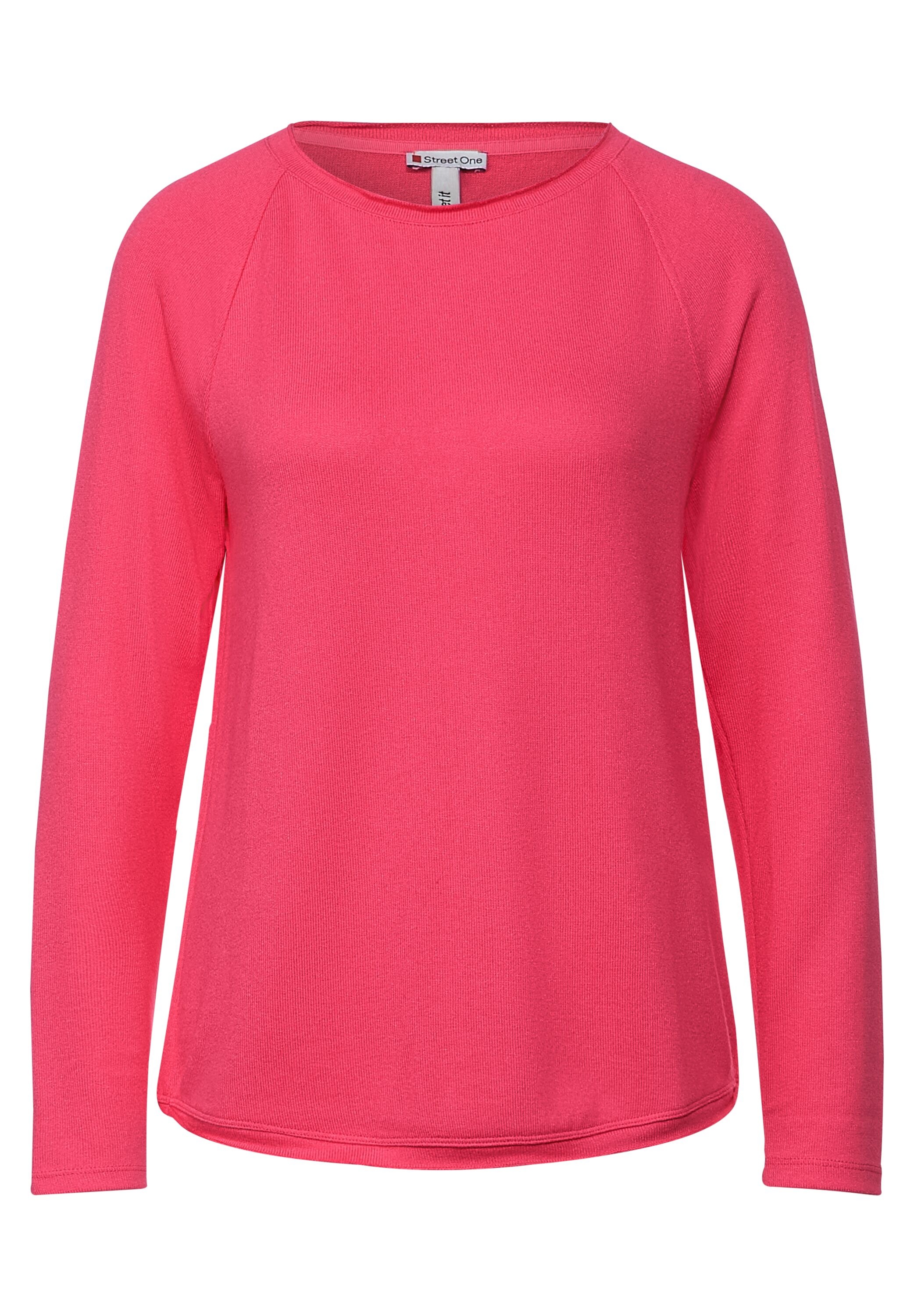STREET ONE Langarmshirt mit Raglan Ärmeln GU7129
