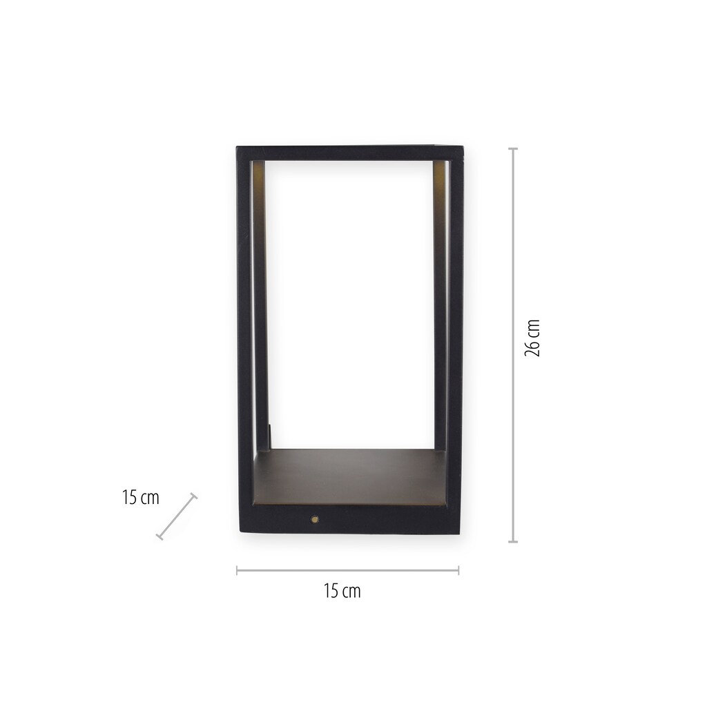 Paul Neuhaus Wandleuchte »CONTURA«, 2 flammig-flammig