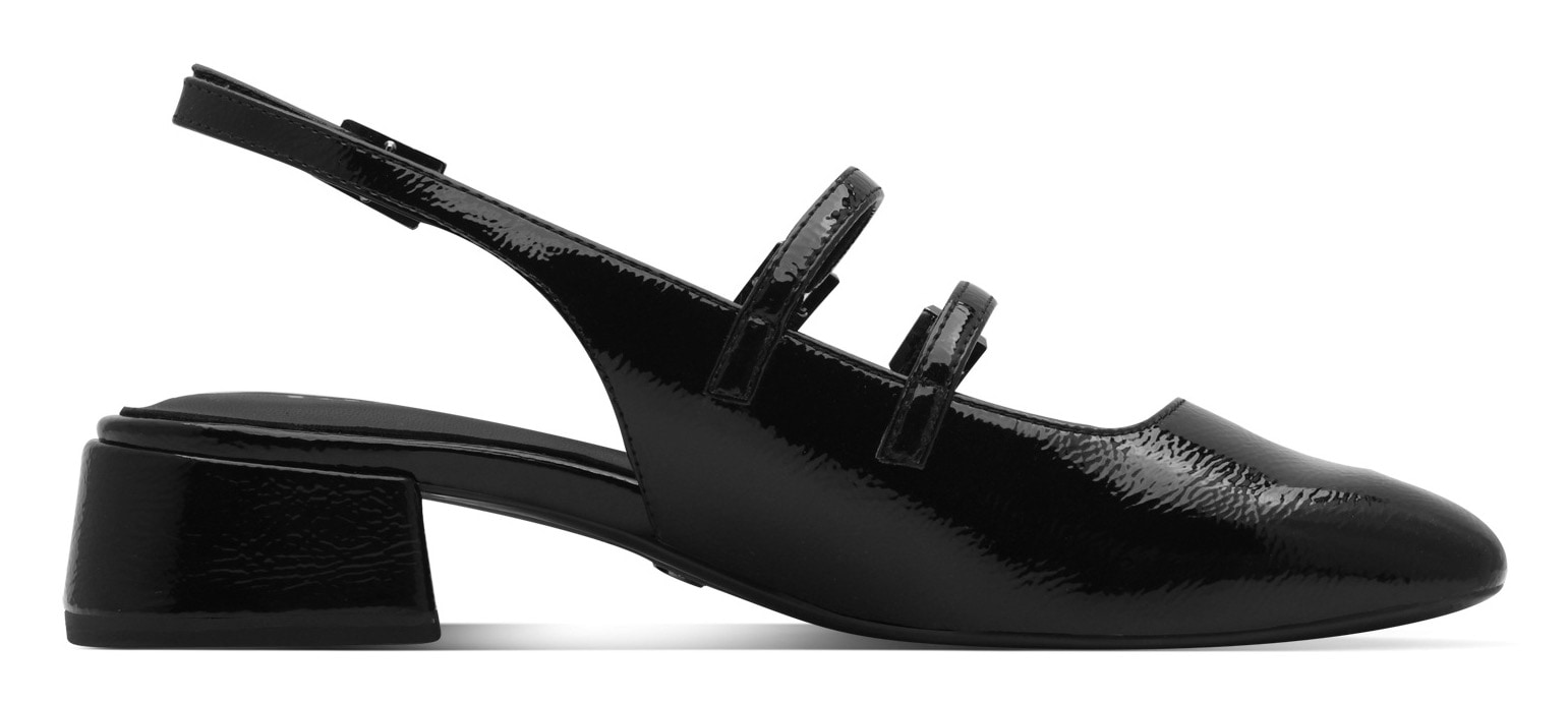 Tamaris Slingpumps, Blockabsatz, Abendschuh in modischer Karreeform
