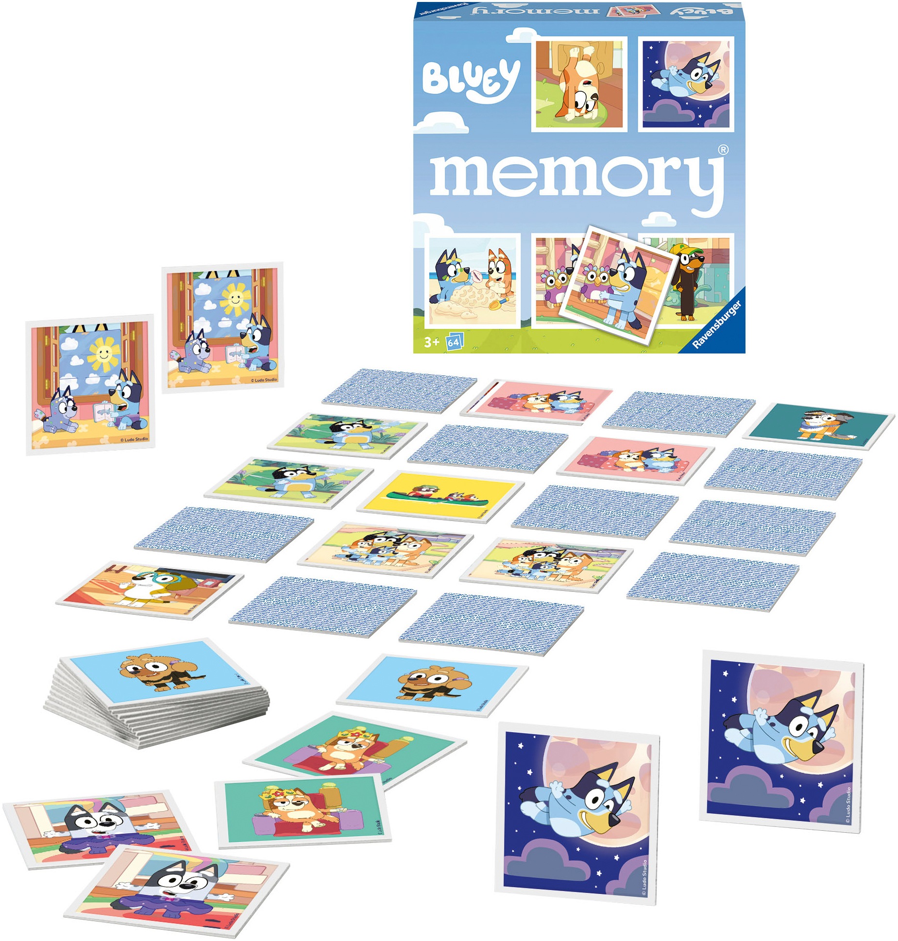 Ravensburger Spiel »memory® Bluey«, Made in Europe