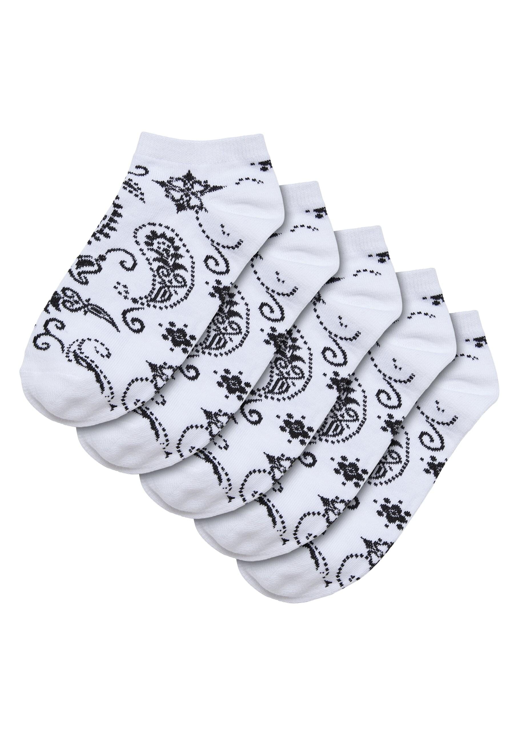 URBAN CLASSICS Basicsocken "Urban Classics Unisex Bandana Pattern No Show S günstig online kaufen