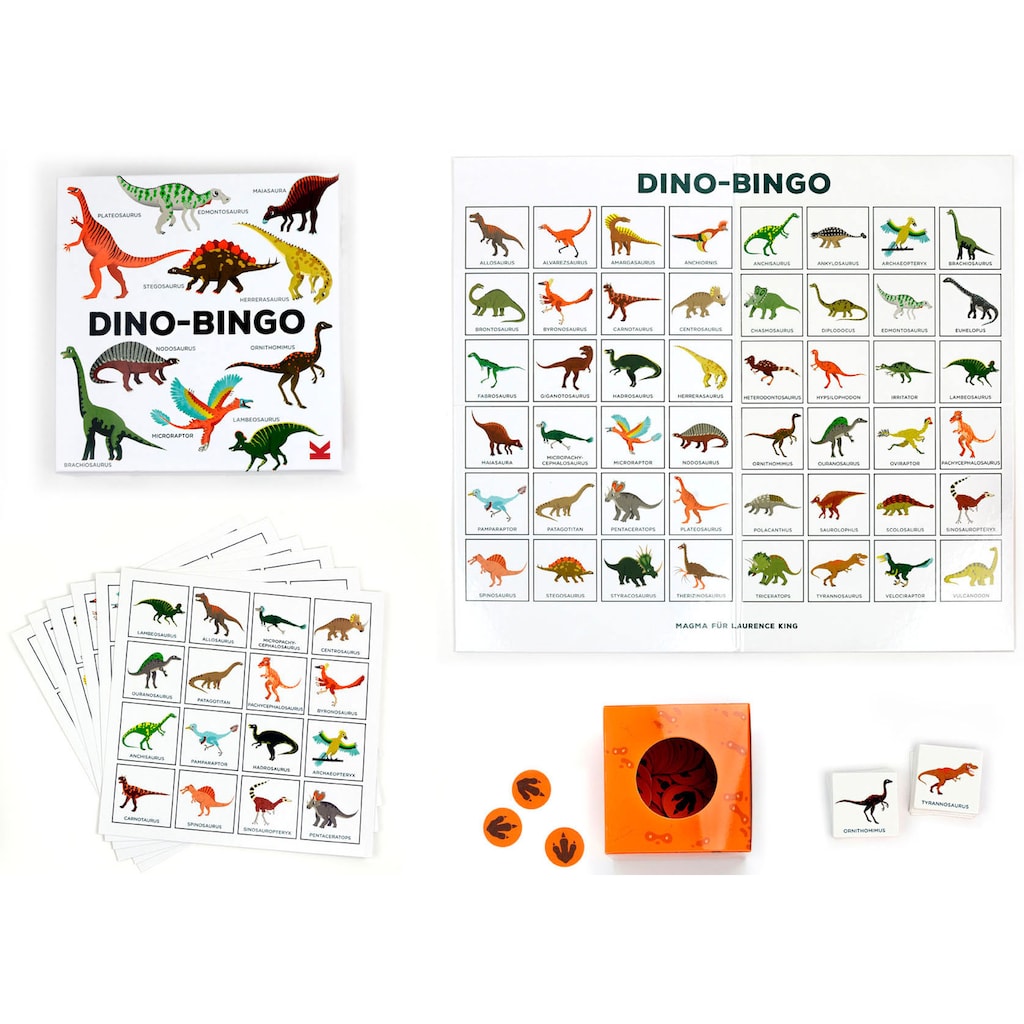 Laurence King Spiel »Dino-Bingo«