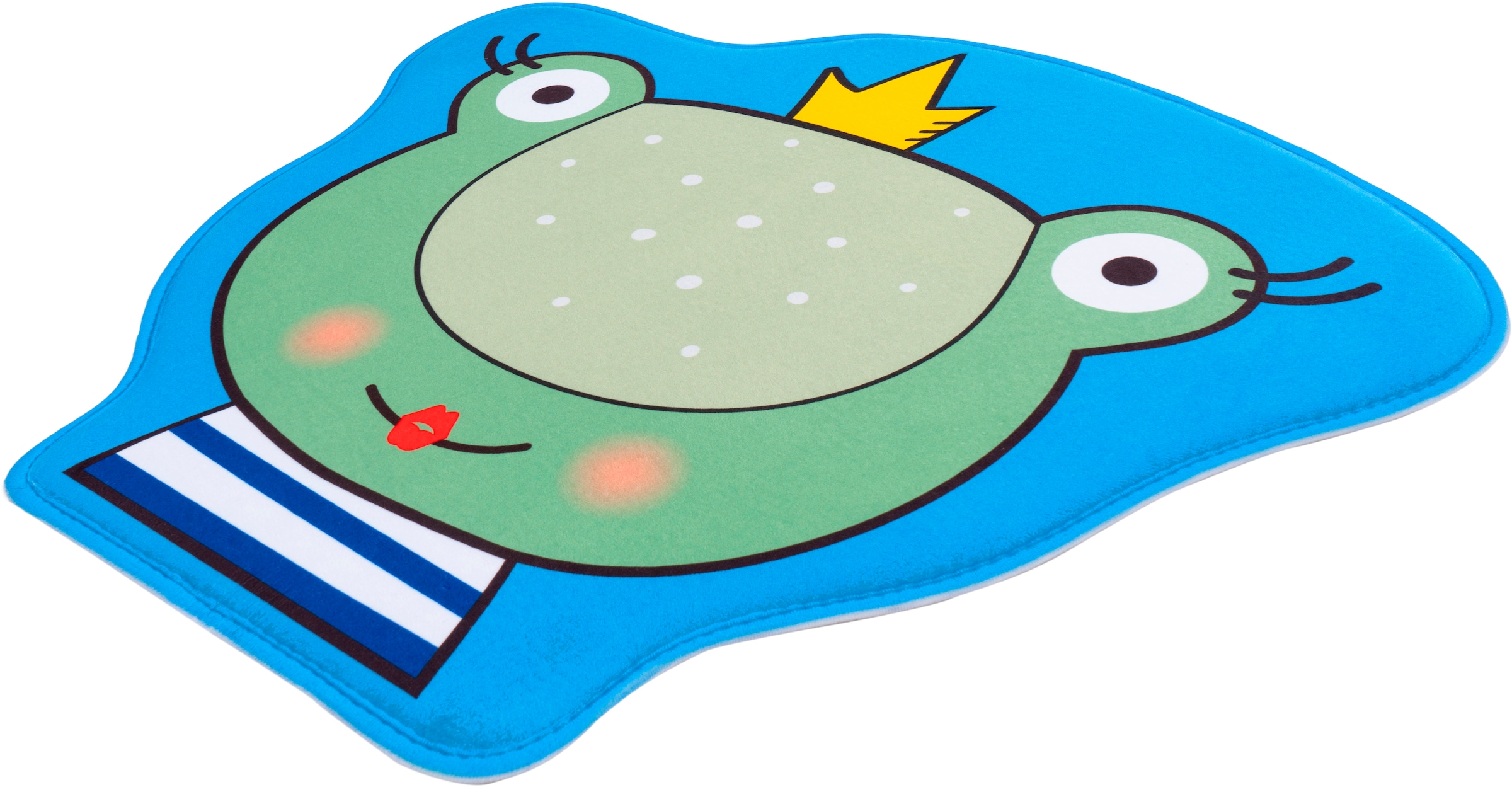 Obsession Kinderteppich "My Mila Kids 146" Motivform 8 mm Höhe Motiv Frosch günstig online kaufen