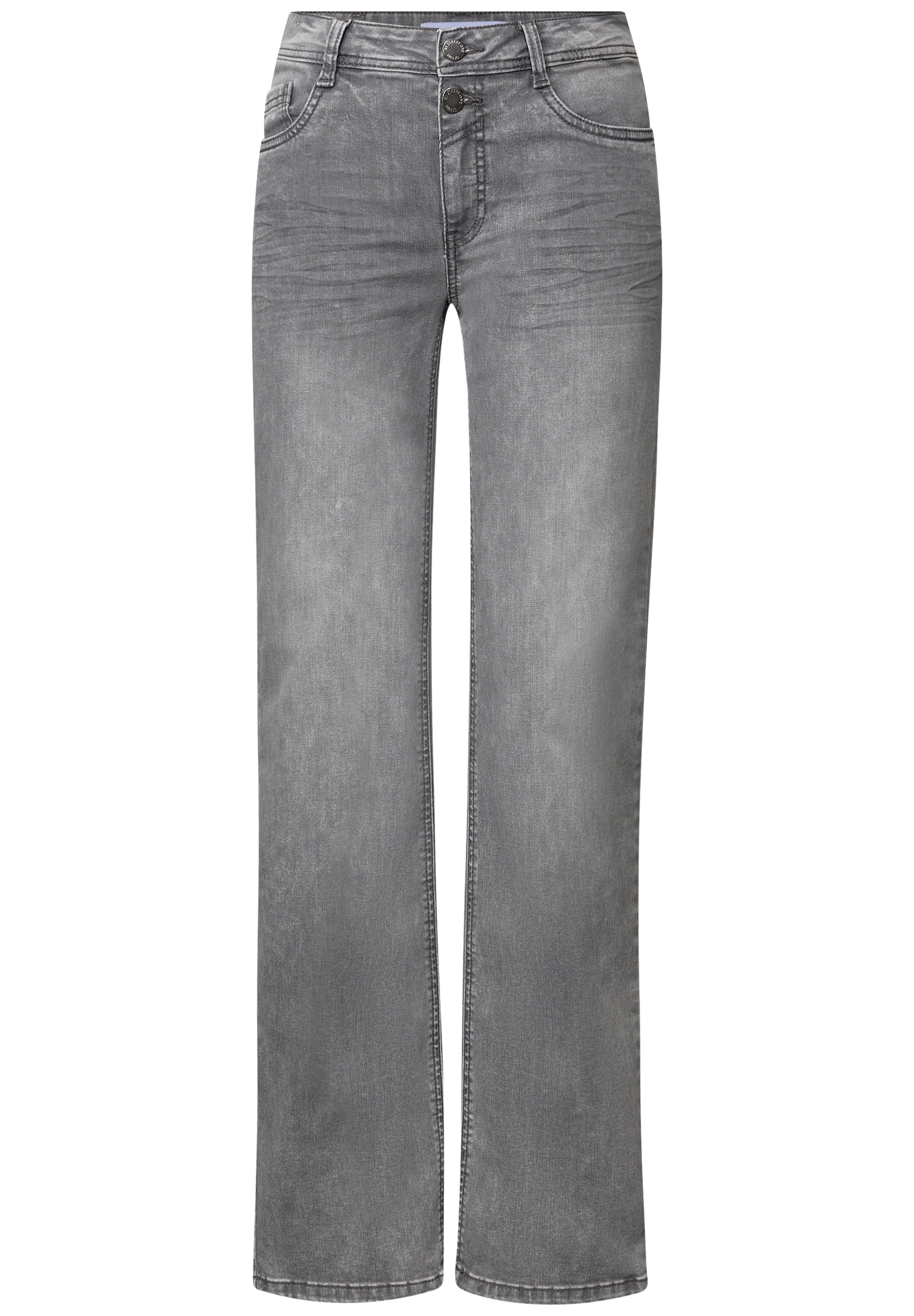 STREET ONE Comfort-fit-Jeans, Middle Waist