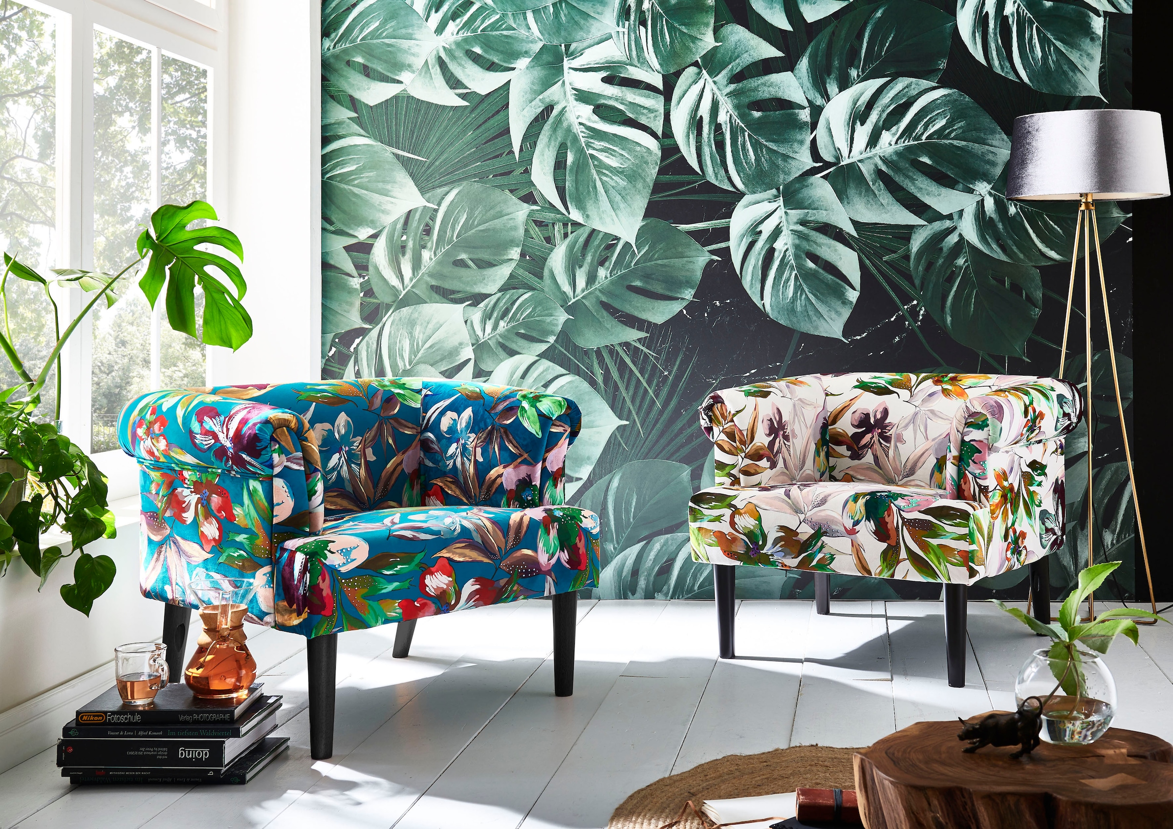 ATLANTIC home collection Sessel, Loungesessel mit Wellenunterfederung  kaufen | BAUR