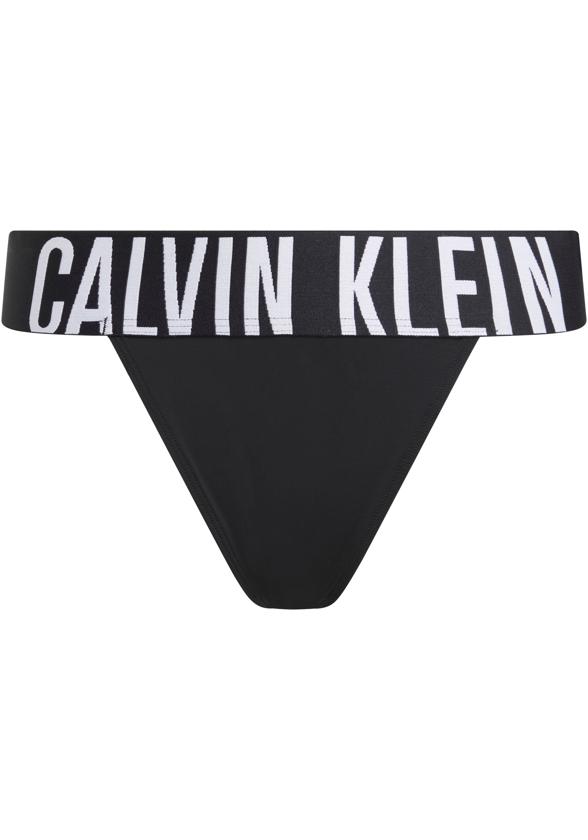 Calvin Klein Underwear Tanga »HIGH LEG THONG«, mit großem Logo