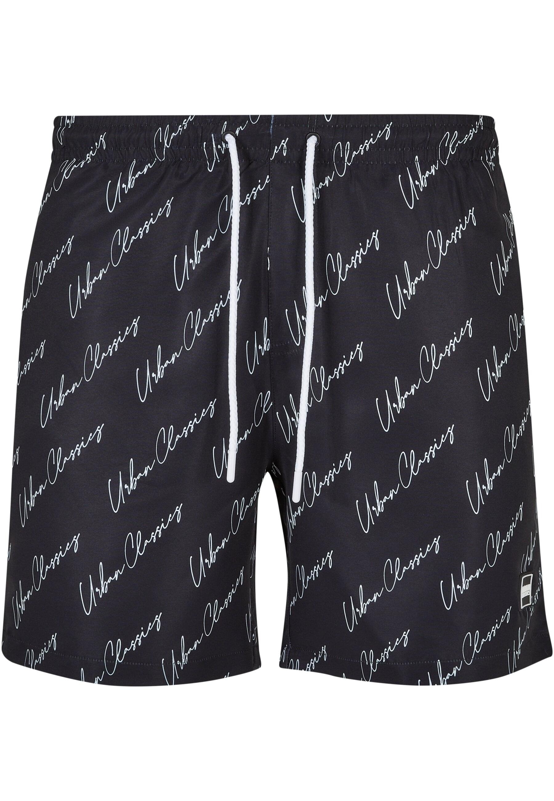 URBAN CLASSICS Badeshorts "Urban Classics Herren Pattern Swim Shorts"