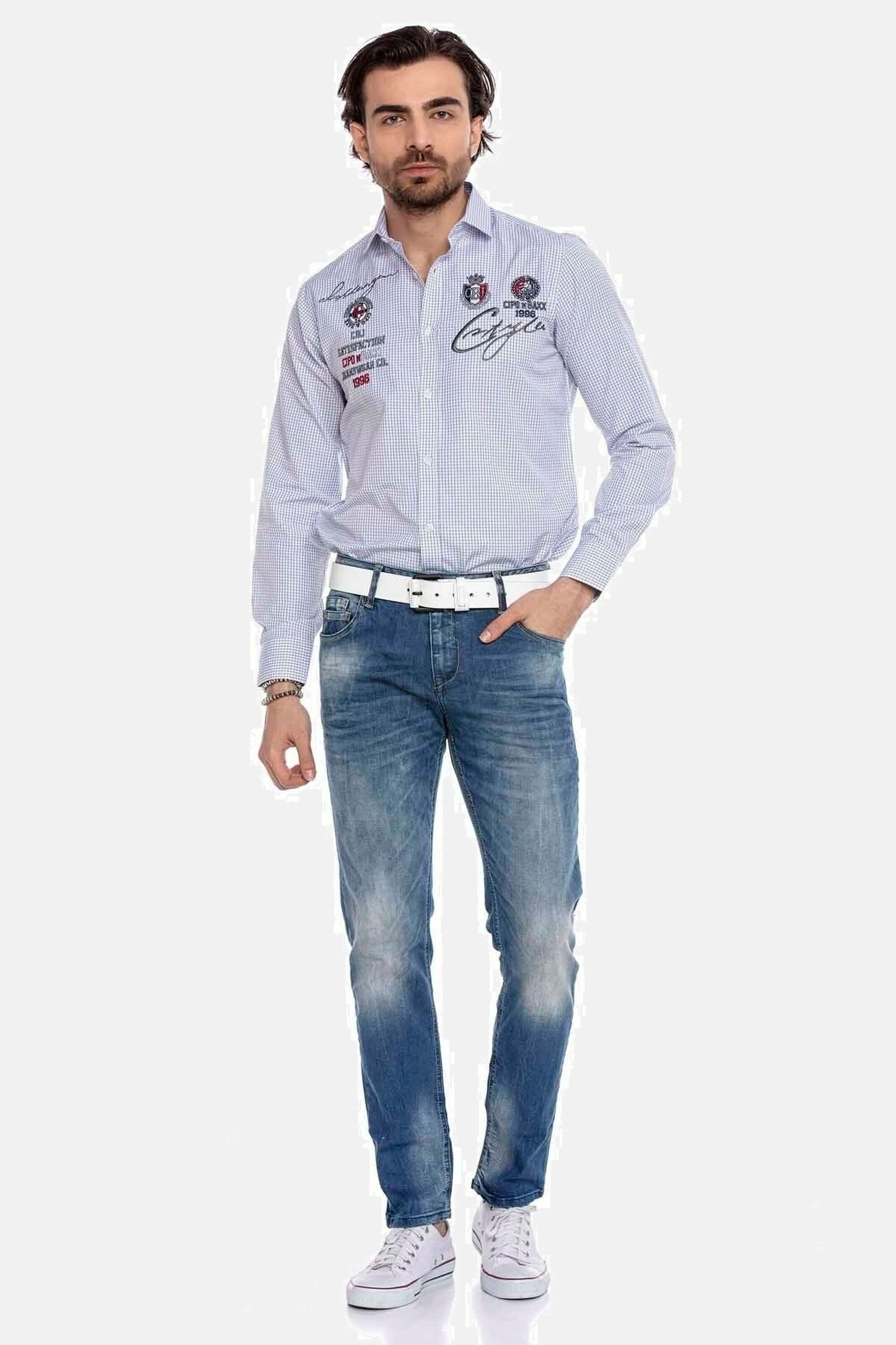 Cipo & Baxx 5-Pocket-Jeans »Jeans«, im Straight Fit