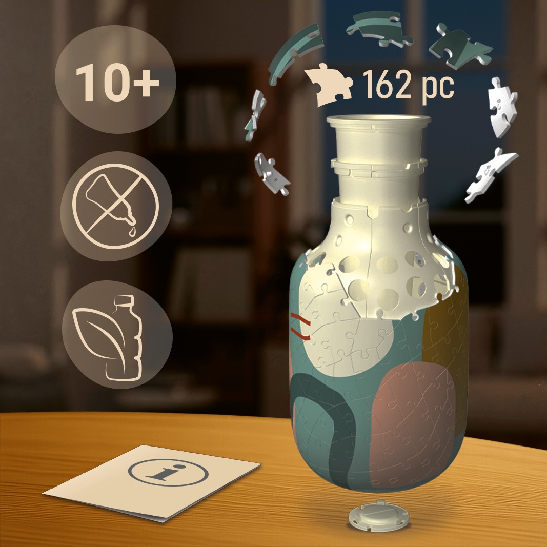 Ravensburger 3D-Puzzle »Vase Organic Sage« Made in Europe