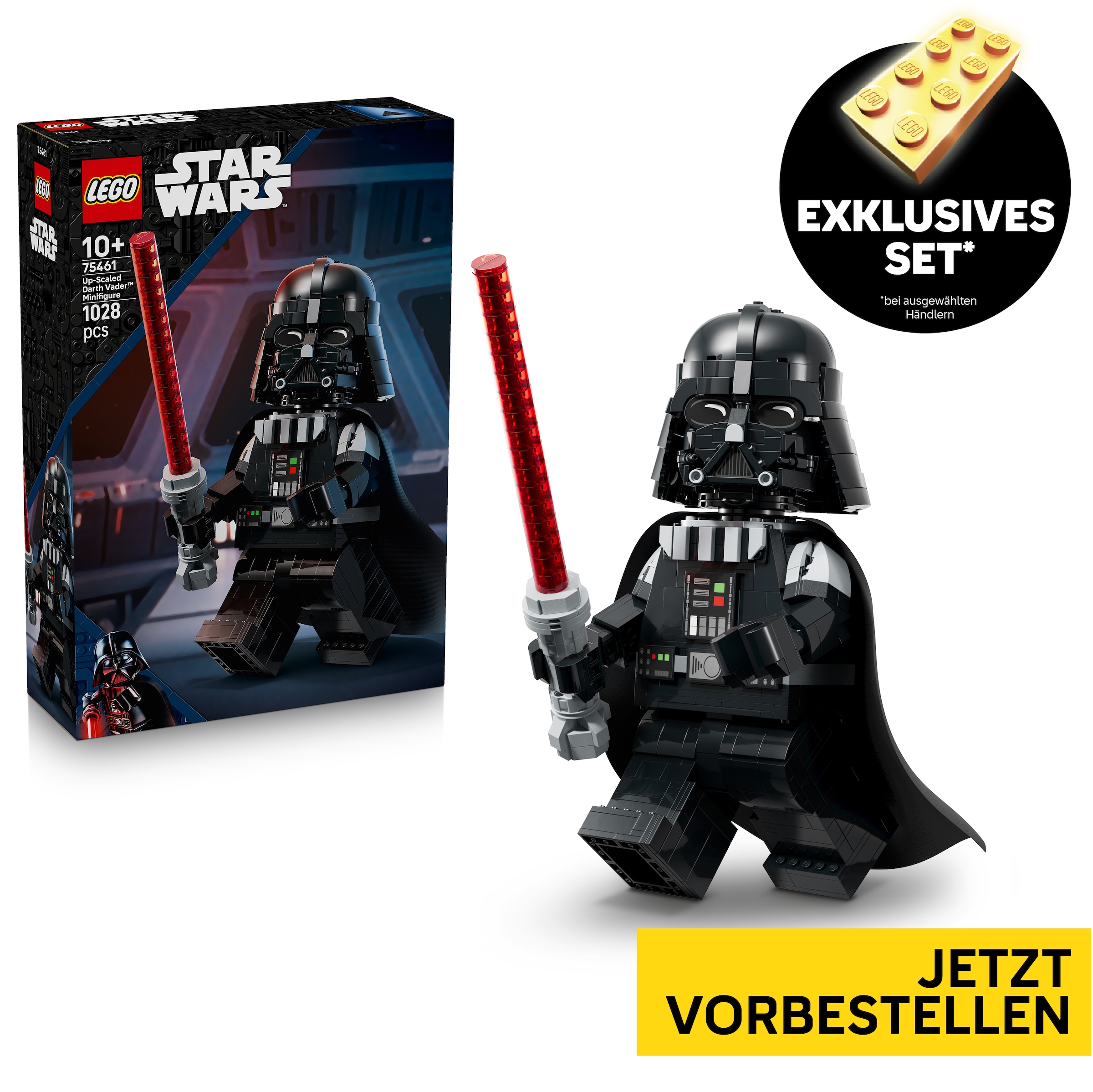 LEGO® Konstruktionsspielsteine »Große Darth-Vader-Minifigur, 28 cm (75461), LEGO Star Wars« Made in Europe