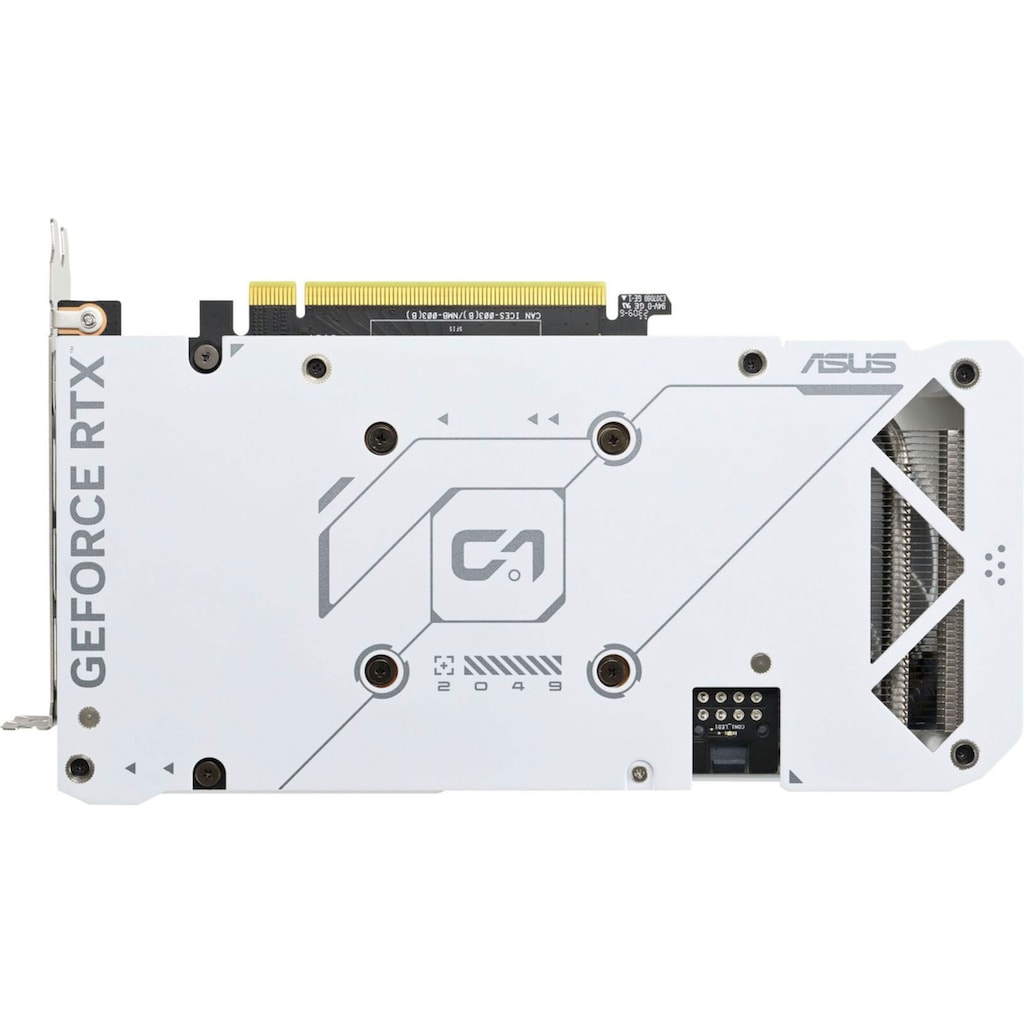 Asus Grafikkarte »DUAL-RTX4060TI-O8G-WHITE«