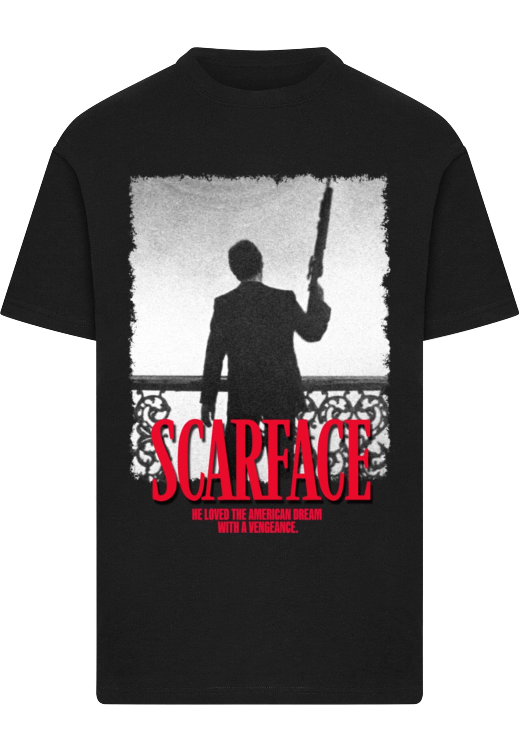 Merchcode T-Shirt "Merchcode Scarface Stand Off Tee" 1 Stk. tlg. günstig online kaufen