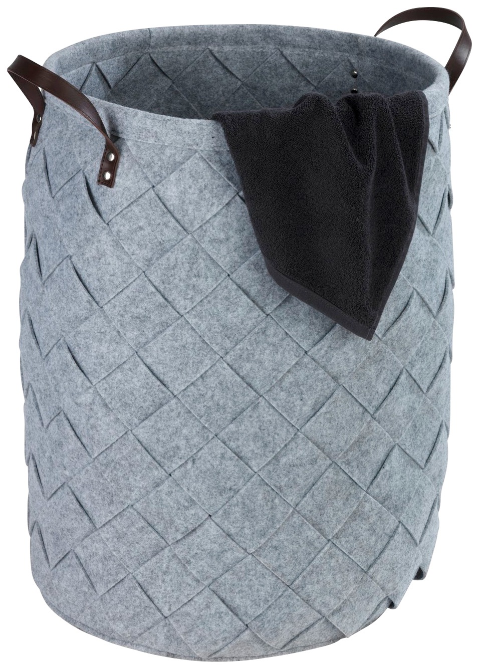 WENKO Wäschetasche "Trovo" ØxH: 40x60 cm, 75 Liter günstig online kaufen