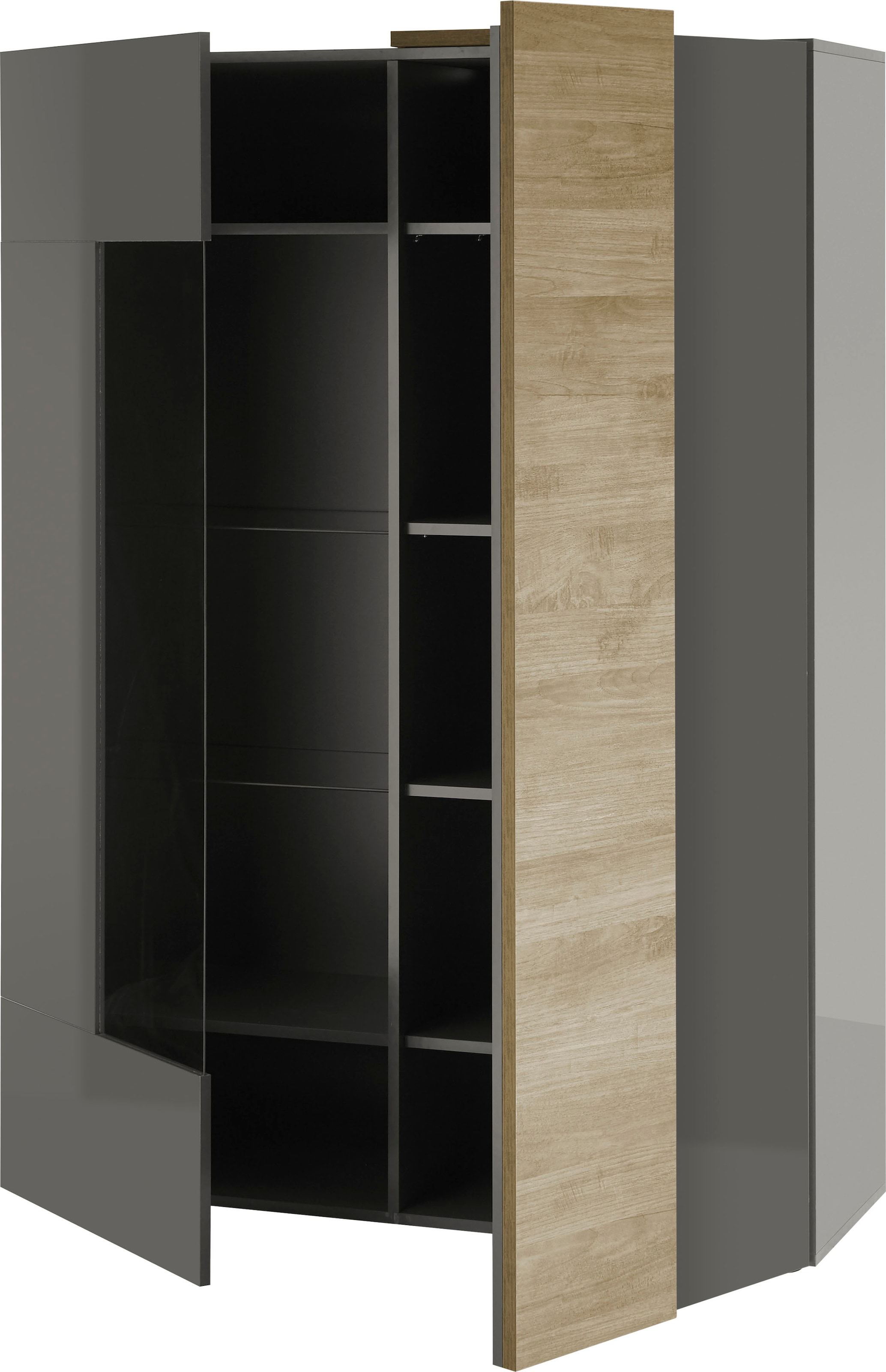MCA furniture Vitrine »Positano«, Höhe ca. 168 cm
