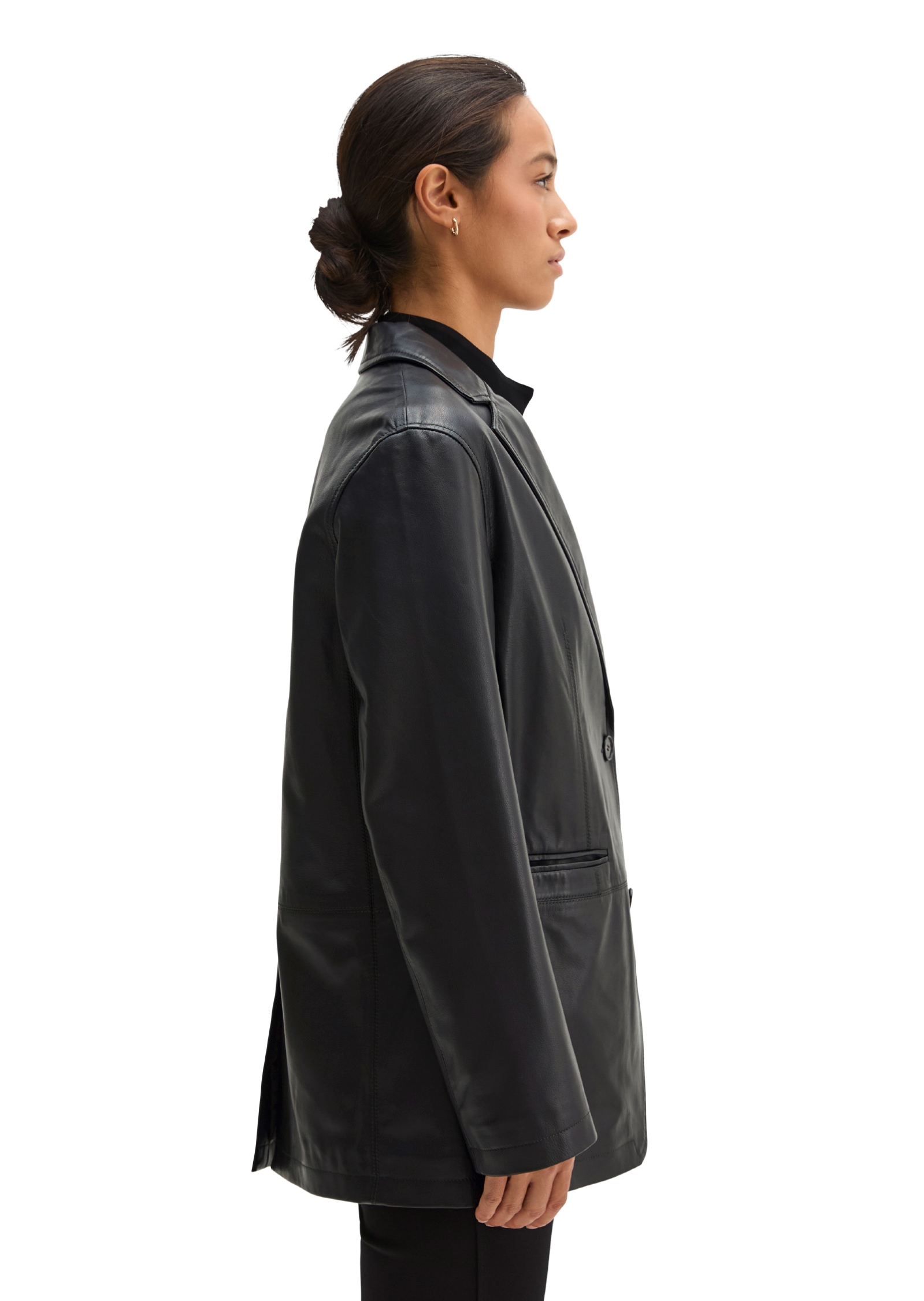 Marc O'Polo Longblazer »aus softem Lamm-Nappaleder«