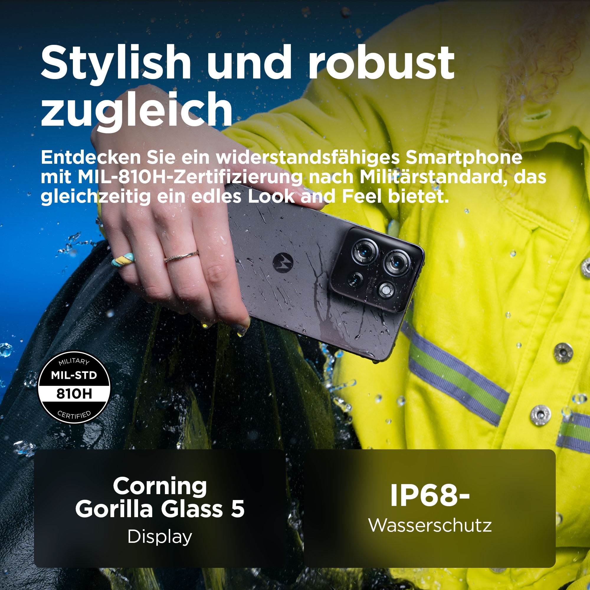 Motorola Smartphone »moto G75 5G«, Anthrazit