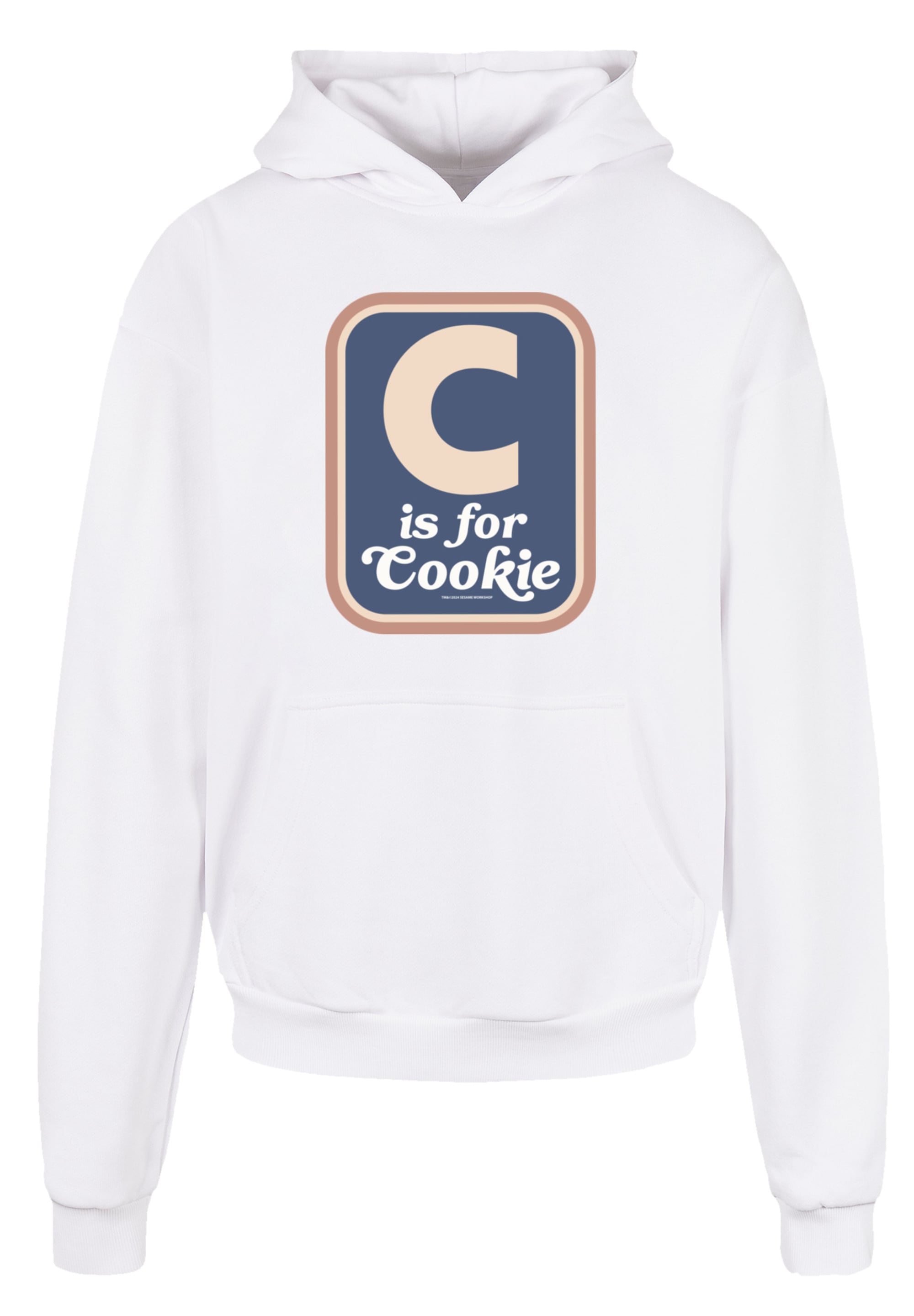 F4NT4STIC Kapuzenpullover "Sesamstraße C is for Cookie", Premium Qualität, günstig online kaufen