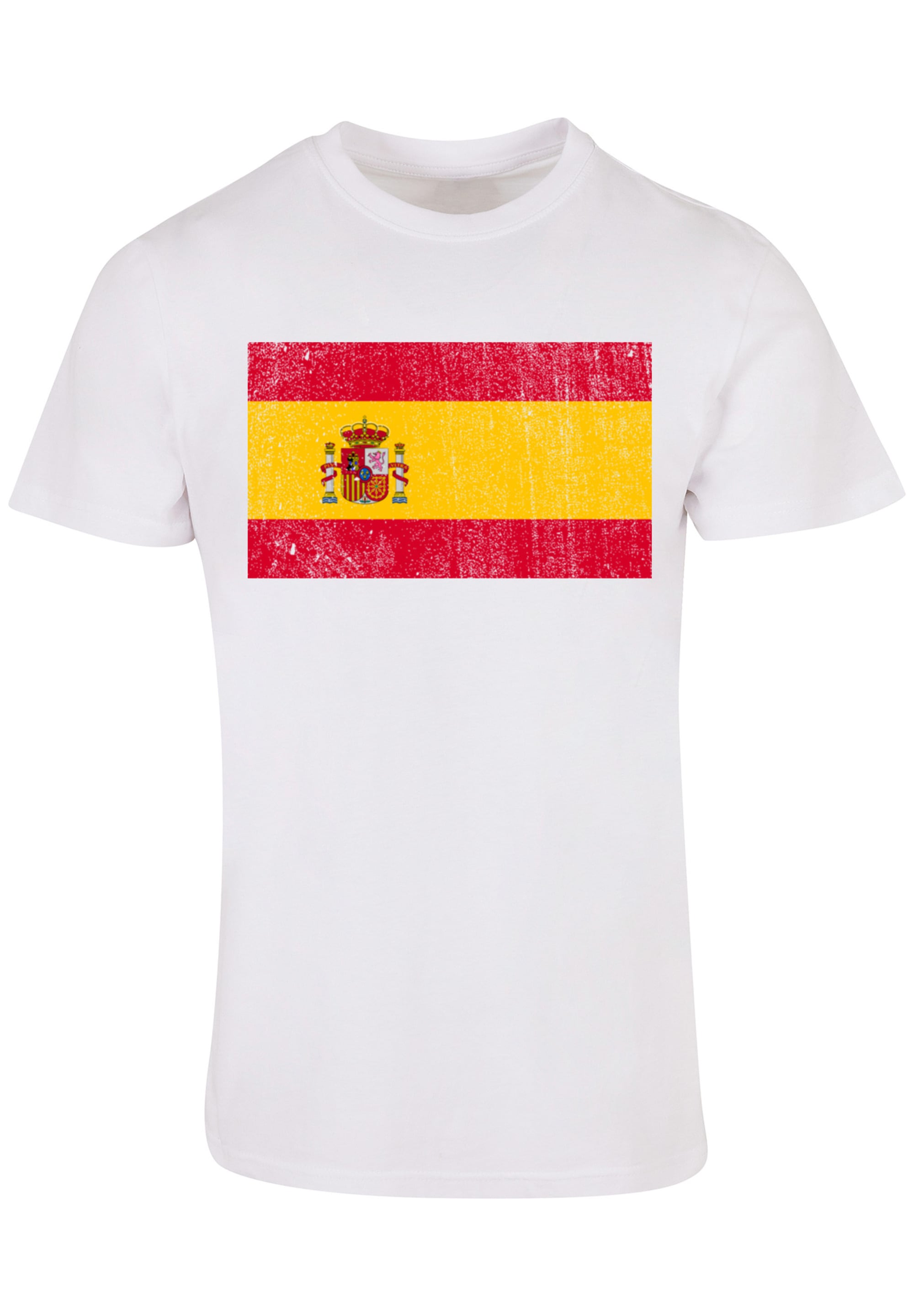 distressed«, »Spanien Angabe BAUR Keine | T-Shirt für Flagge Spain ▷ F4NT4STIC