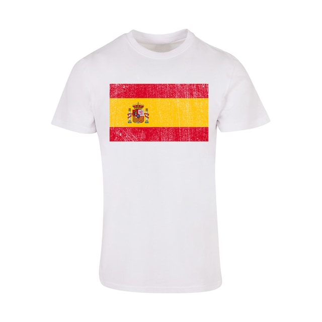 F4NT4STIC T-Shirt »Spanien Flagge Spain distressed«, Keine Angabe ▷ für |  BAUR