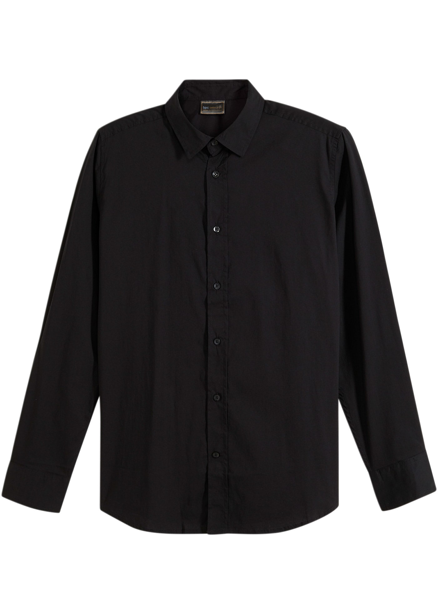 bonprix Langarmhemd mit Kentkragen