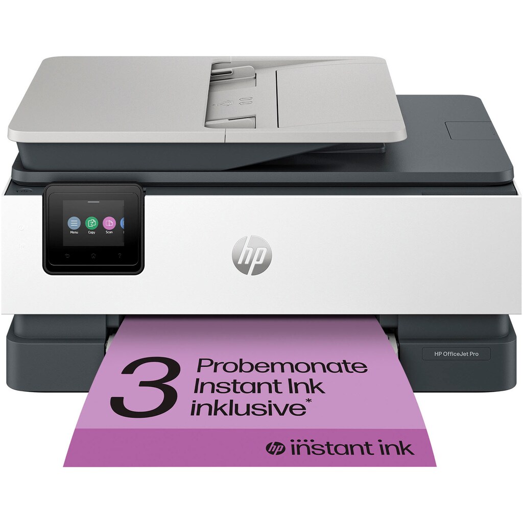 HP Multifunktionsdrucker »OfficeJet Pro 8122e«, 3 Monate gratis Drucken mit HP Instant Ink inklusive