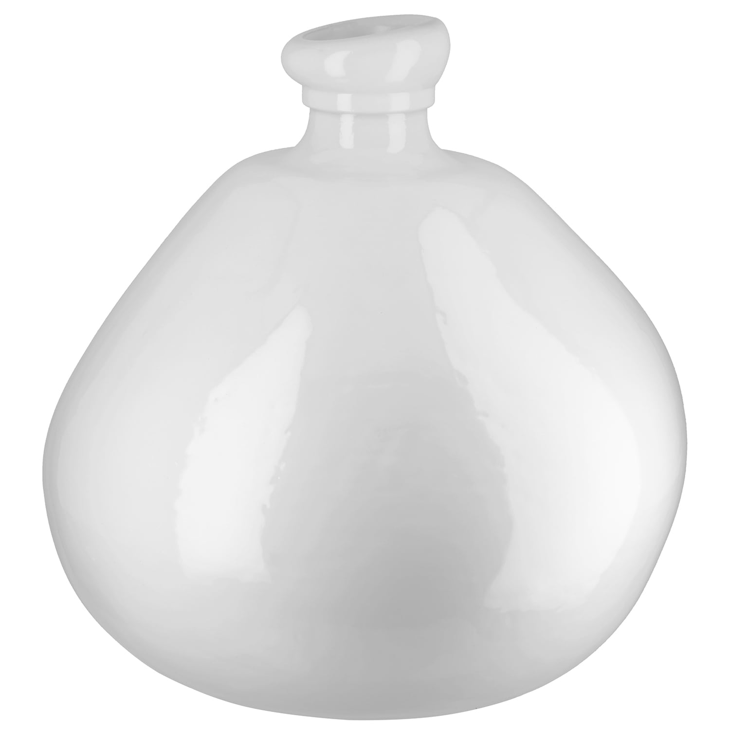 GILDE Tischvase "Vase organisch Sylt weiß H. 32 cm" Vase, Sylt, maritim, nordisch, zeitlos, elegant, Geschenkartikel