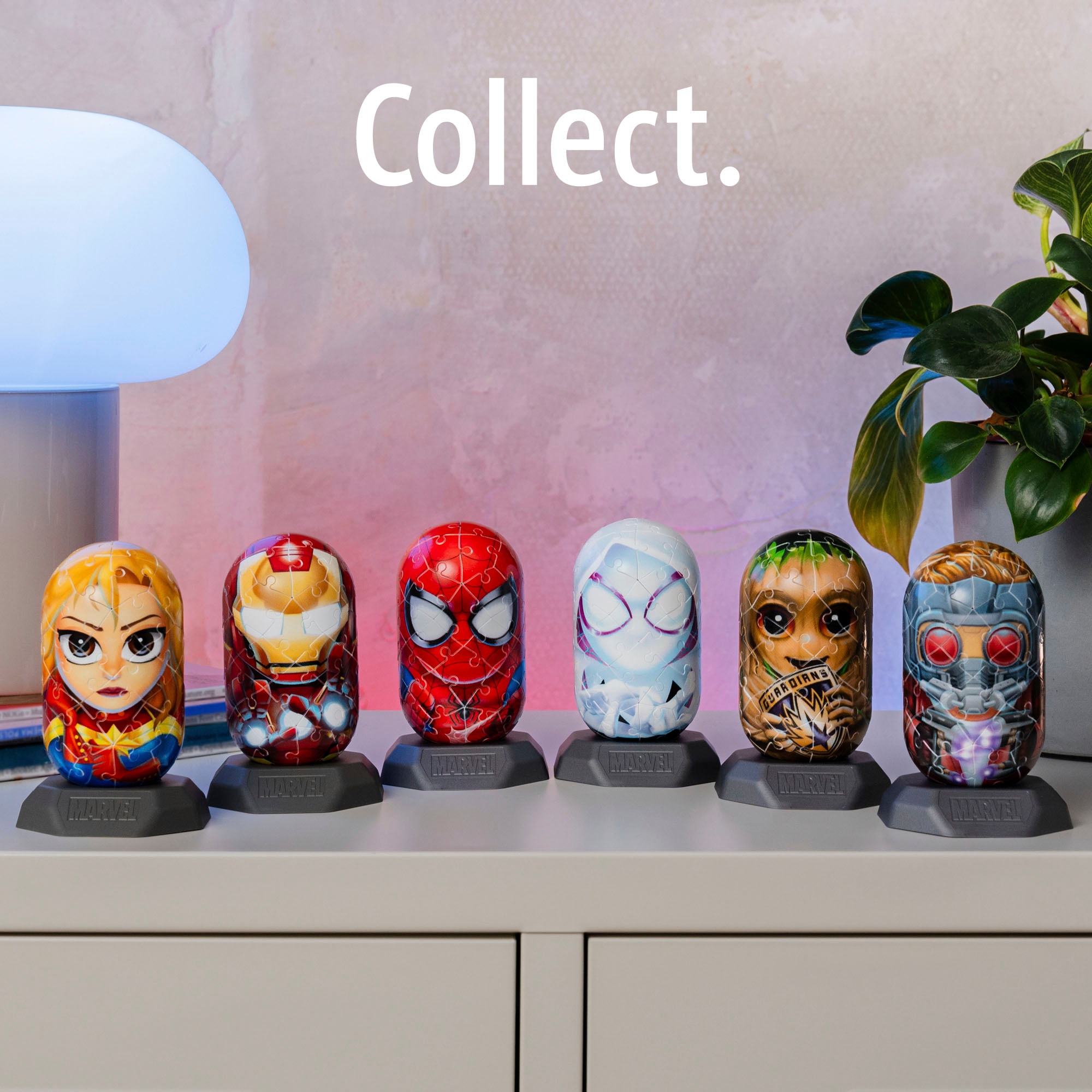 Ravensburger 3D-Puzzle »Marvel Heroes, Hylkies Sammelfigur #10 Ghost Spider«, Made in Europe