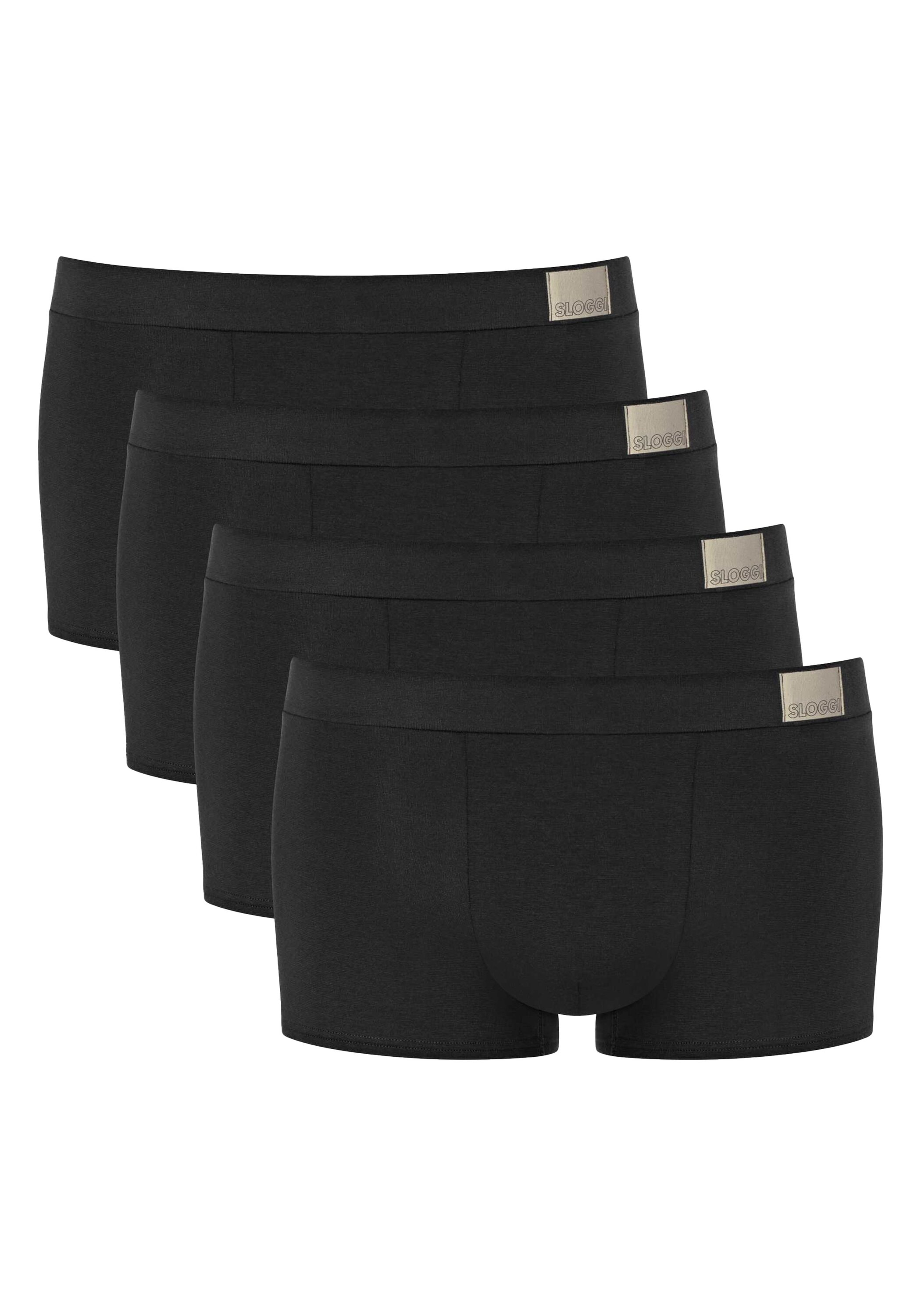 sloggi Boxershorts "Boxershort GO Natural Hipster C4P 4er Pack" günstig online kaufen