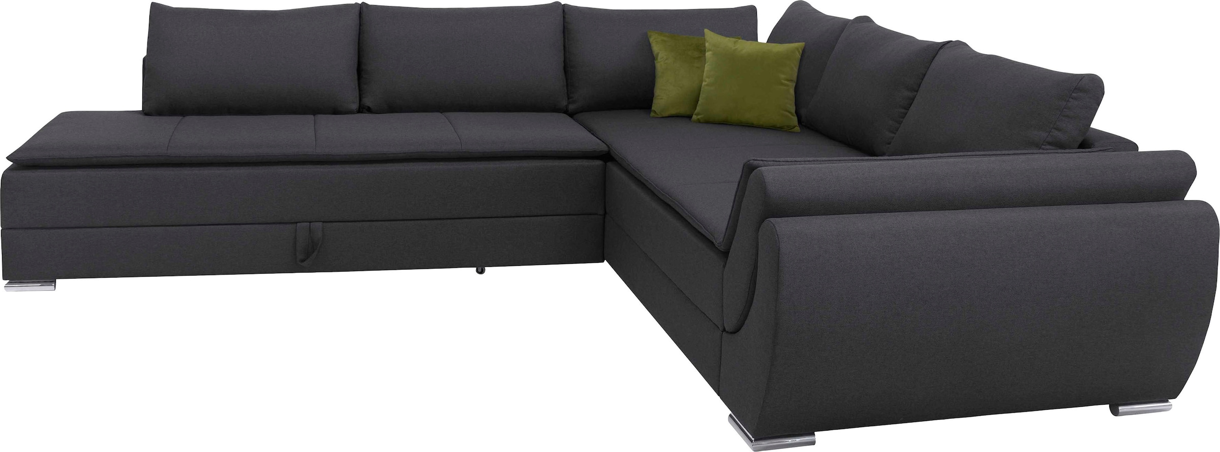 INOSIGN Ecksofa "Göteborg", mit Boxspring-Bettfunktion und Bettkasten, Daue günstig online kaufen