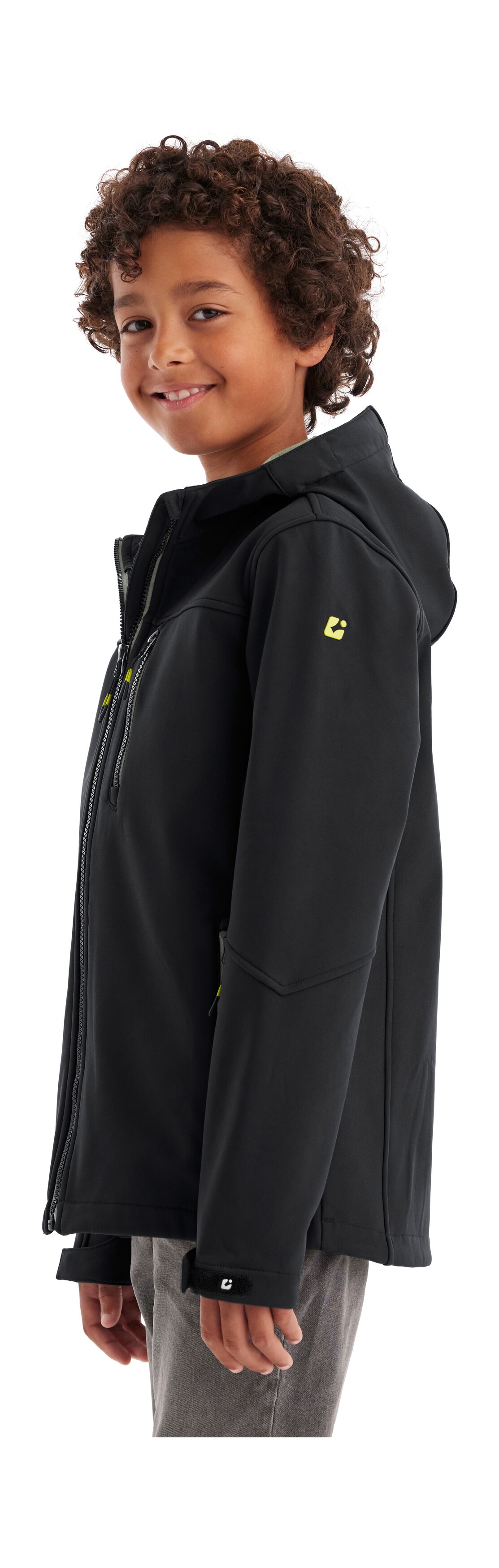 Thumbnail - Killtec Softshelljacke "Jungen Softshelljacke", Wasserabweisende Softshelljacke mit Fleece und verstellbaren Details