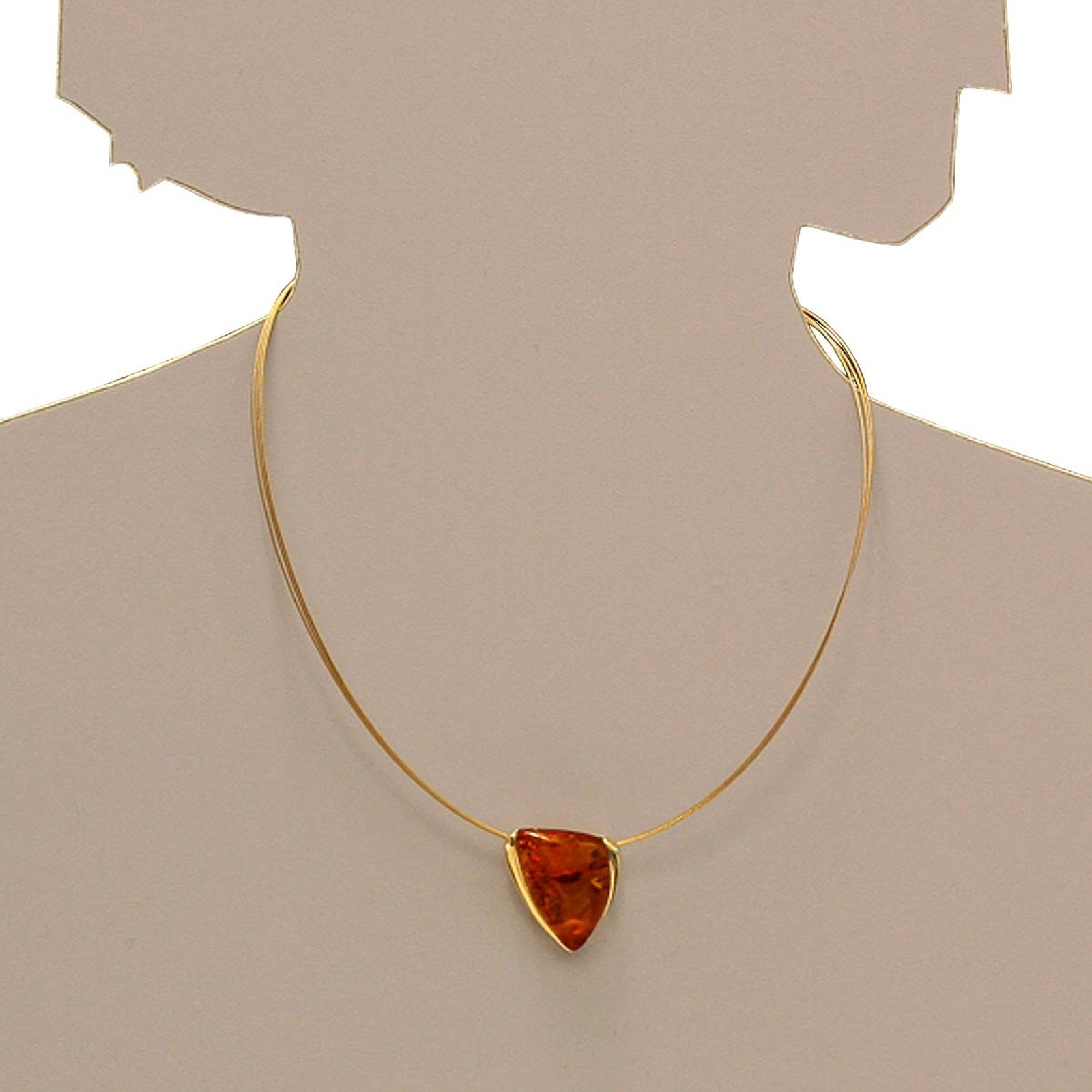 Ostsee-Schmuck Gleiter-Lara Pendant Yellow Gold 2
