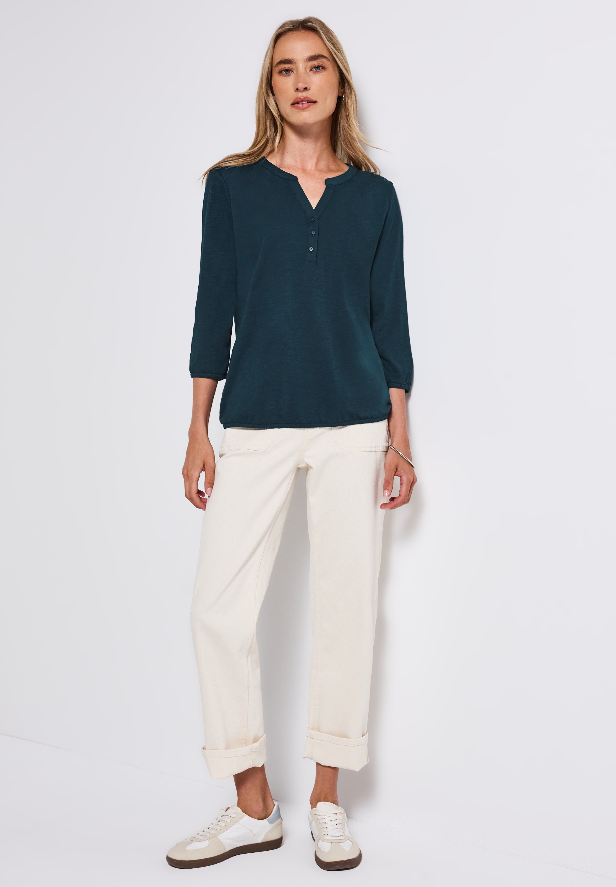 Thumbnail - STREET ONE Tunikashirt aus reiner Baumwolle